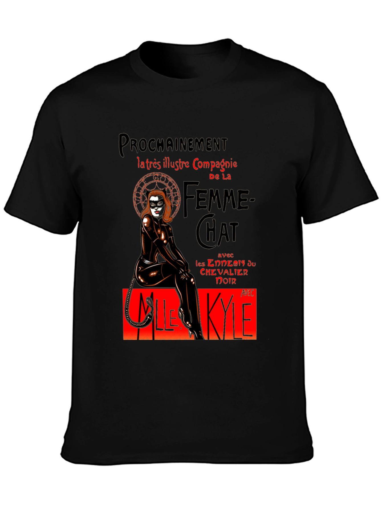 Catwoman Femme-Chat T-Shirt - Unique Design