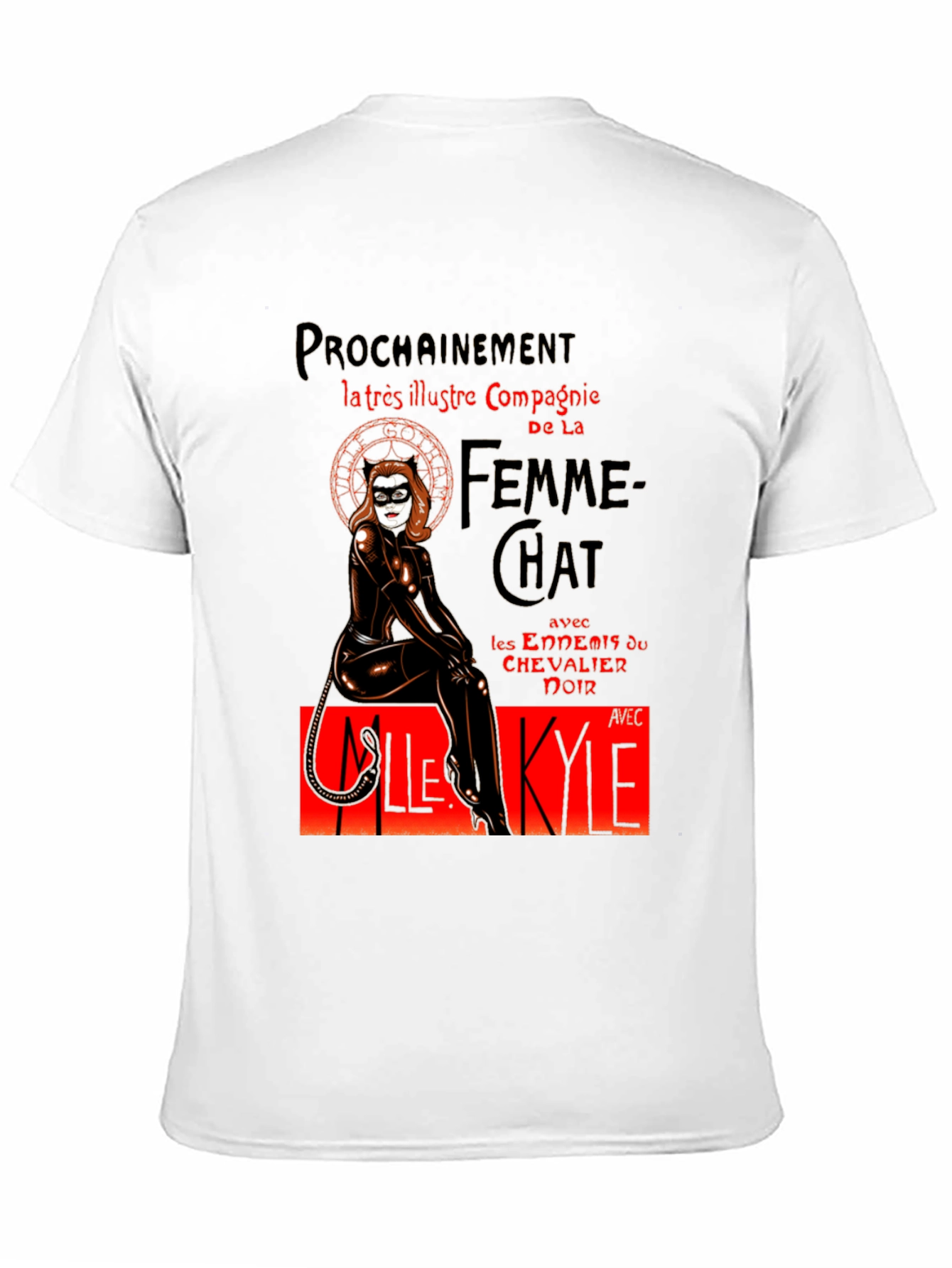 Catwoman Femme-Chat T-Shirt - Unique Design