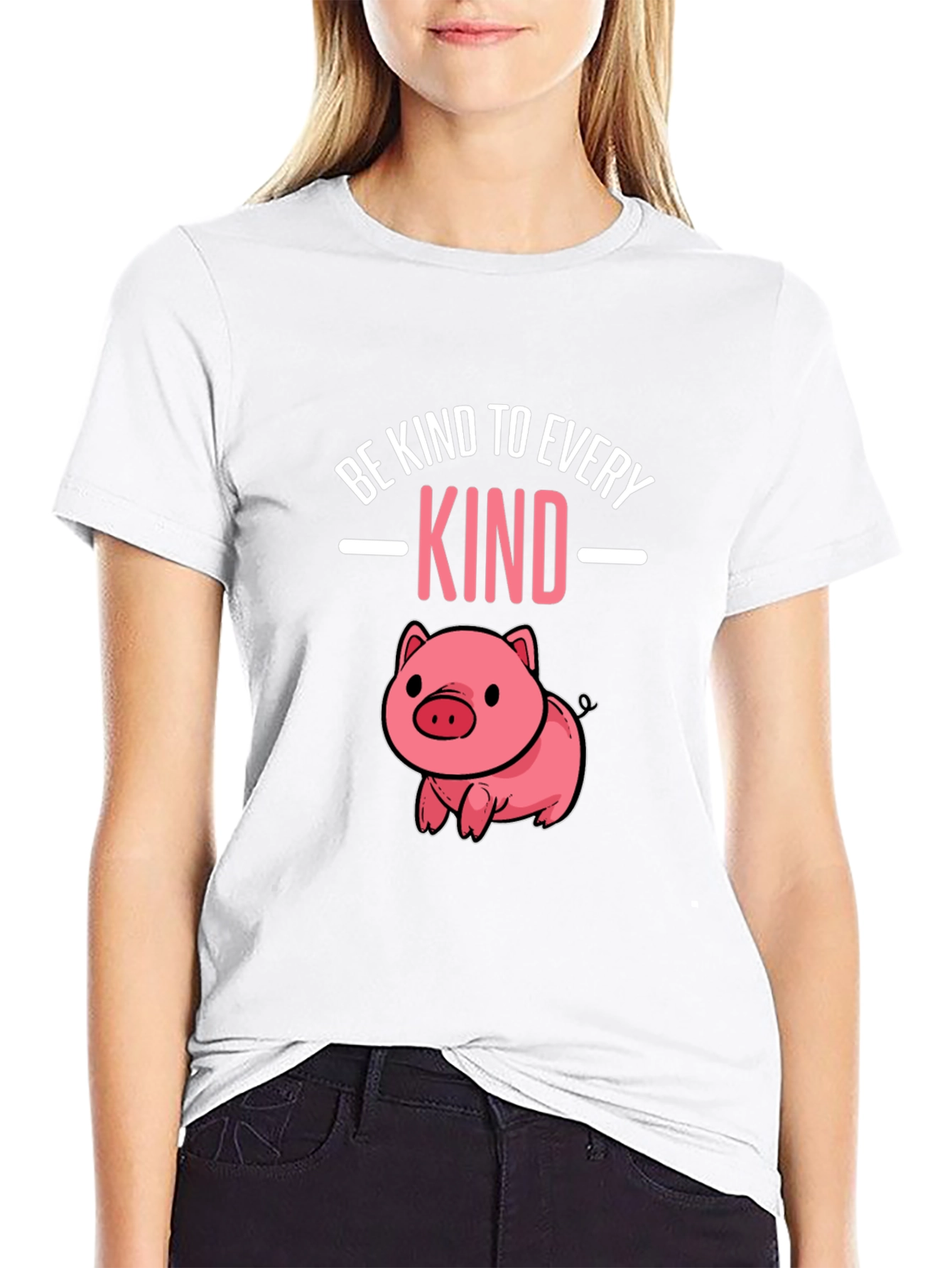 Be Kind To Every Kind Pig T-Shirt