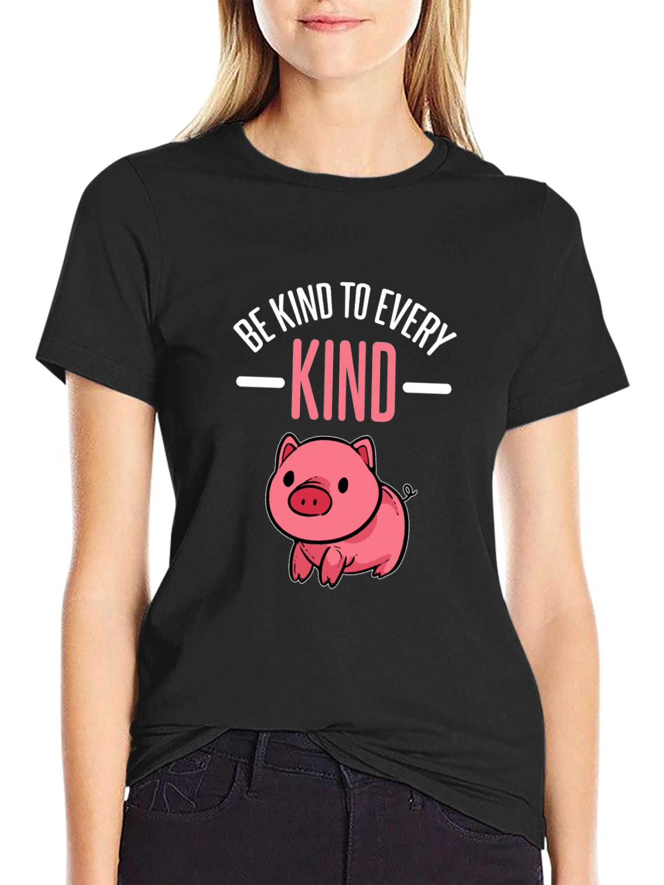 Be Kind To Every Kind Pig T-Shirt