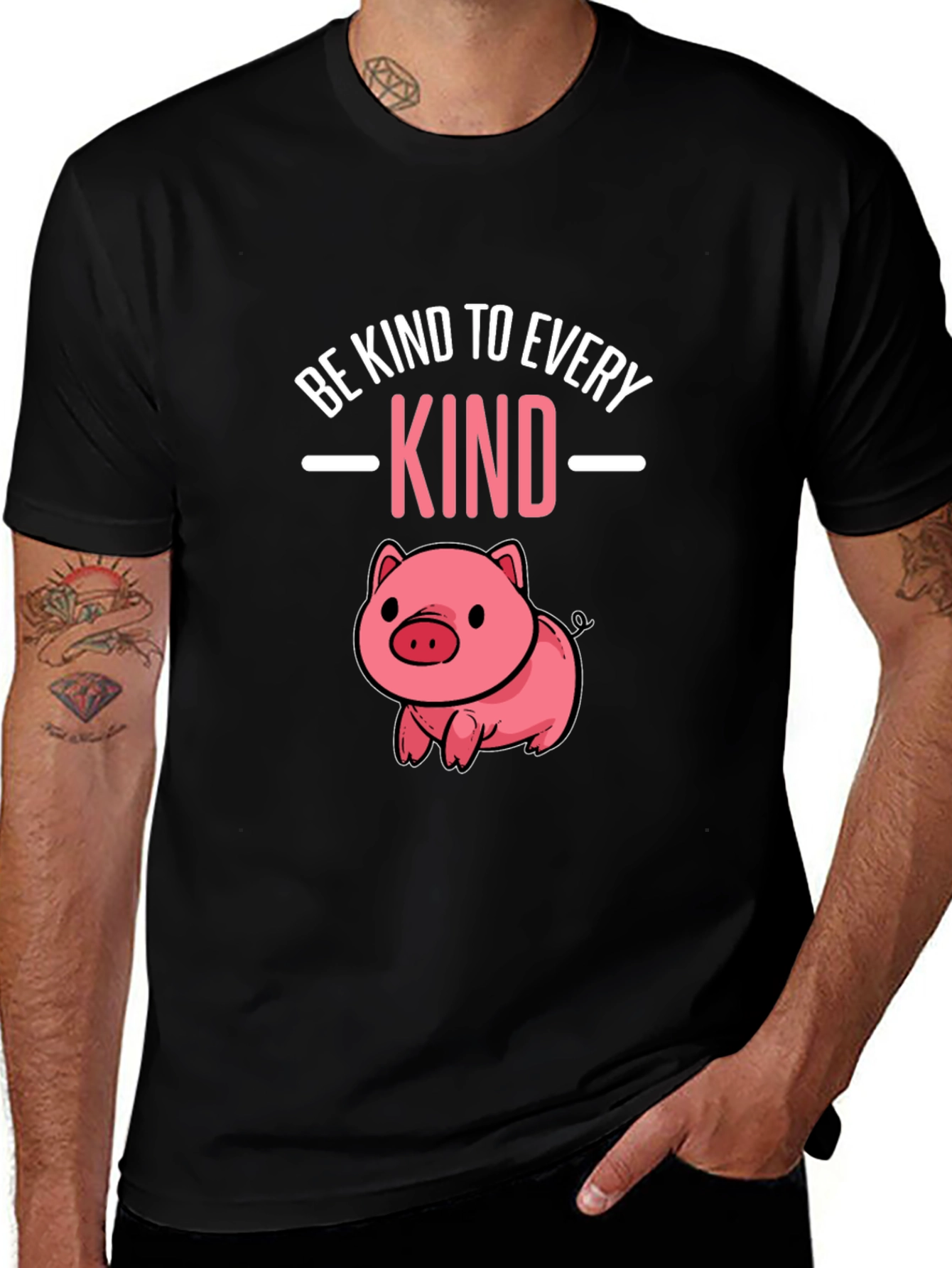 Be Kind To Every Kind Pig T-Shirt