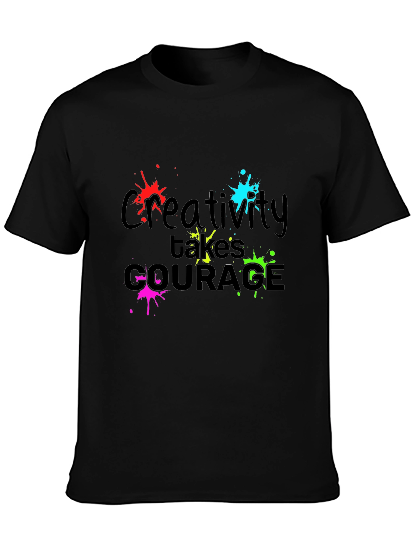 Creative Courage T-Shirt - Bold Design