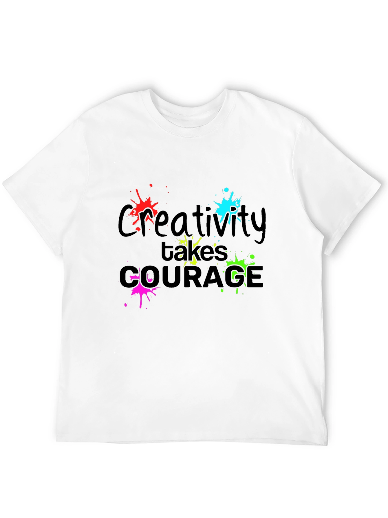 Creative Courage T-Shirt - Bold Design