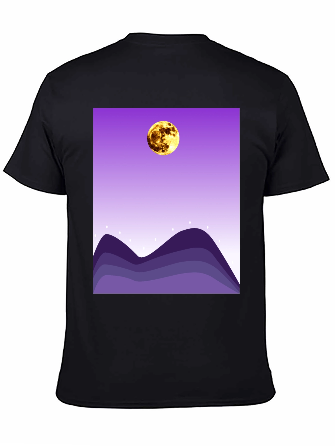 Moonlit Mountains Graphic Tee