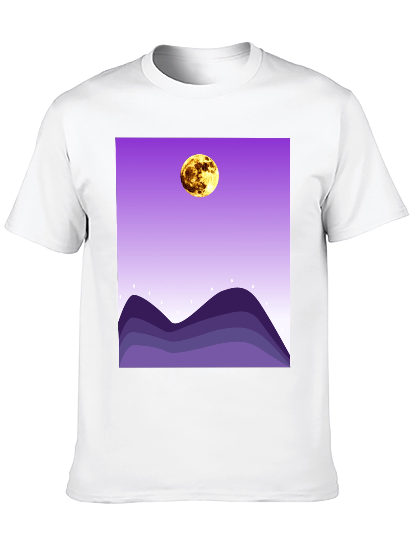 Moonlit Mountains Graphic Tee