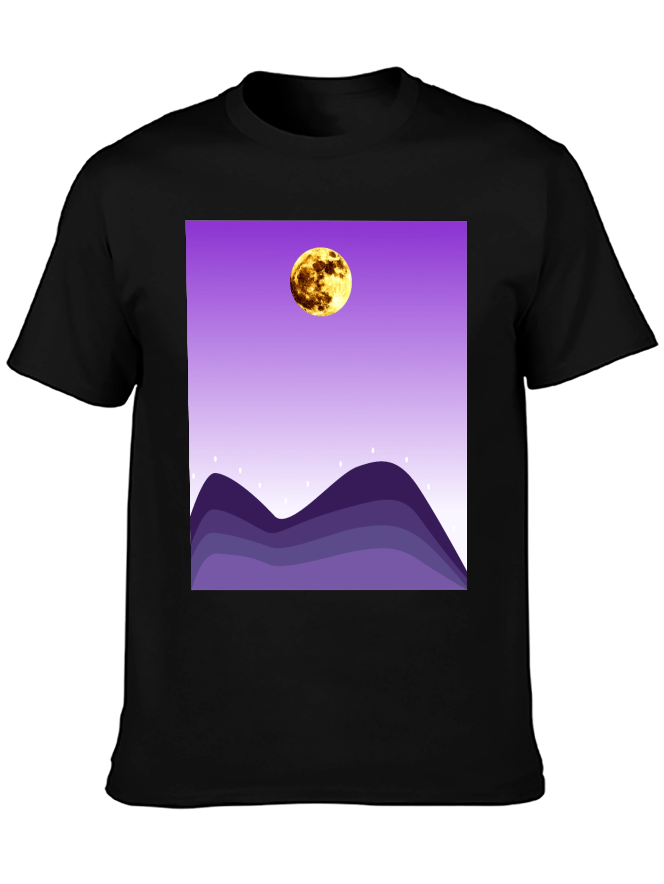 Moonlit Mountains Graphic Tee