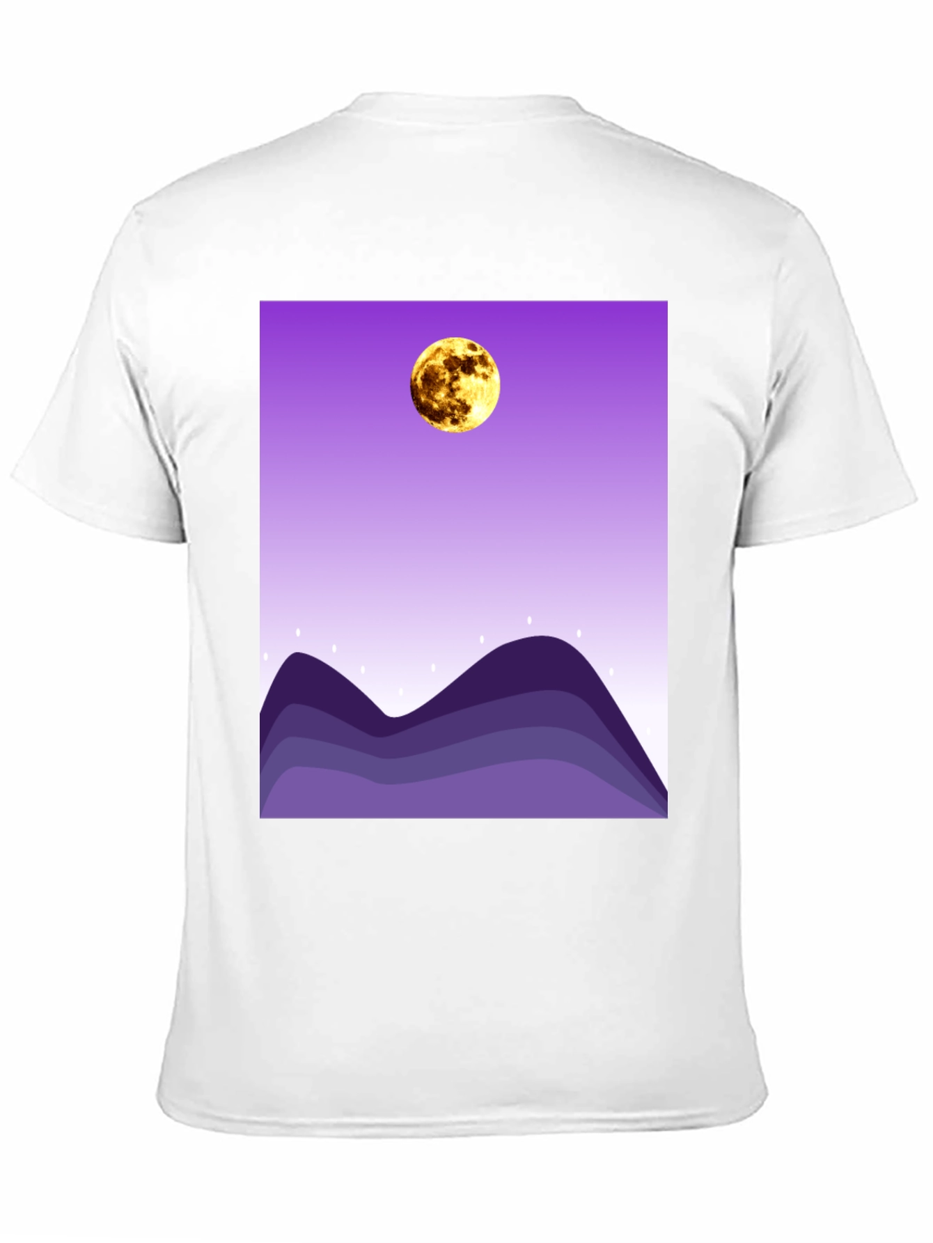 Moonlit Mountains Graphic Tee