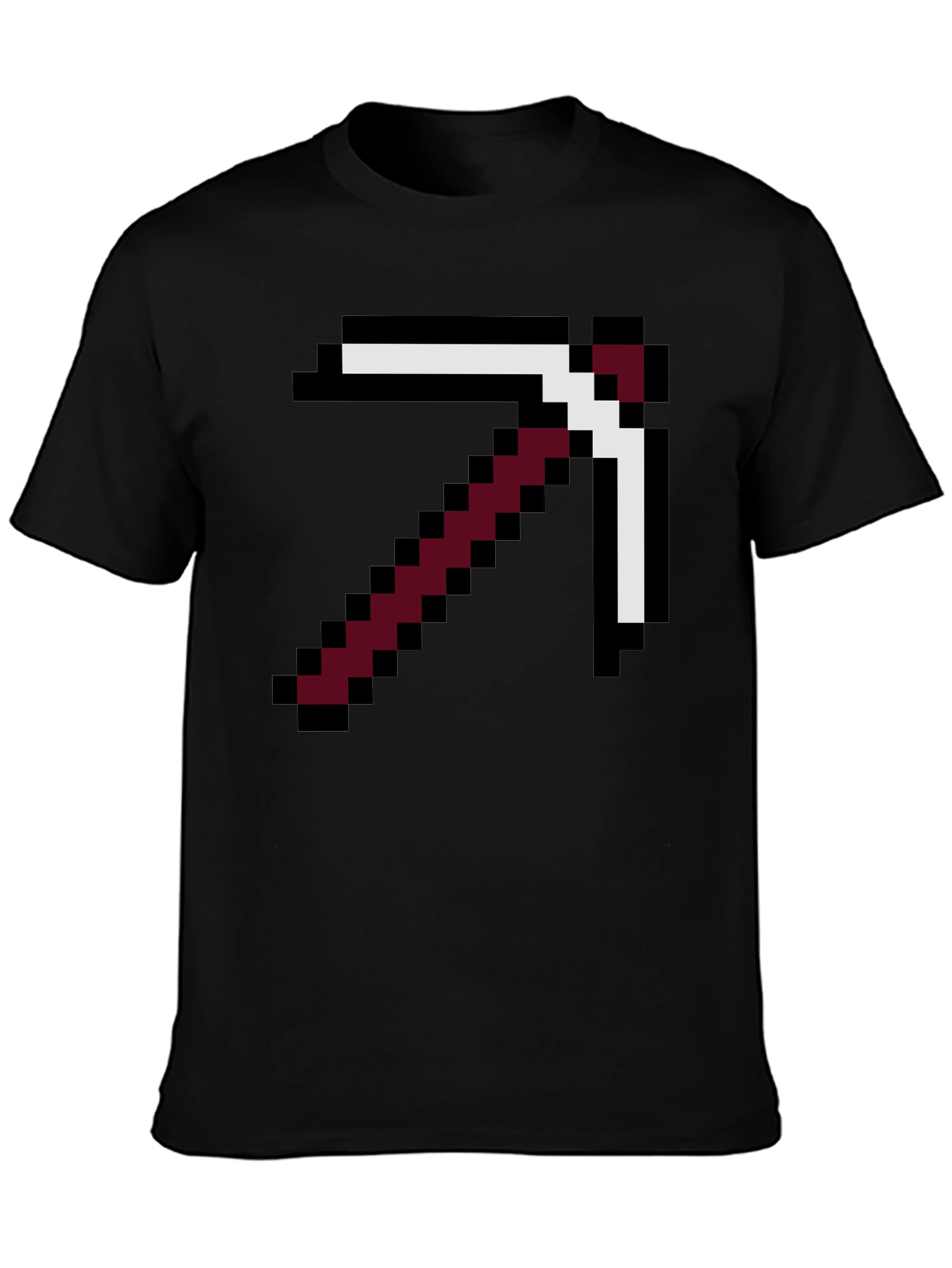 Pixel Pickaxe T-Shirt - Gamer Style