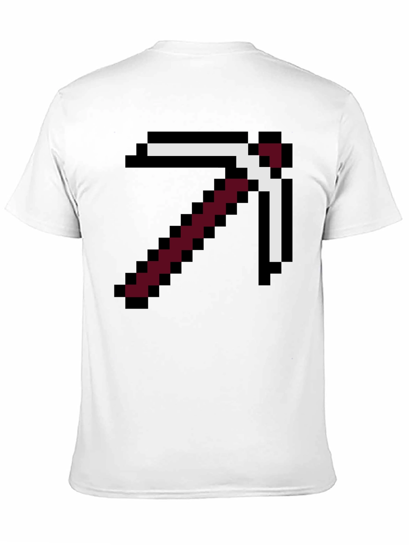 Pixel Pickaxe T-Shirt - Gamer Style
