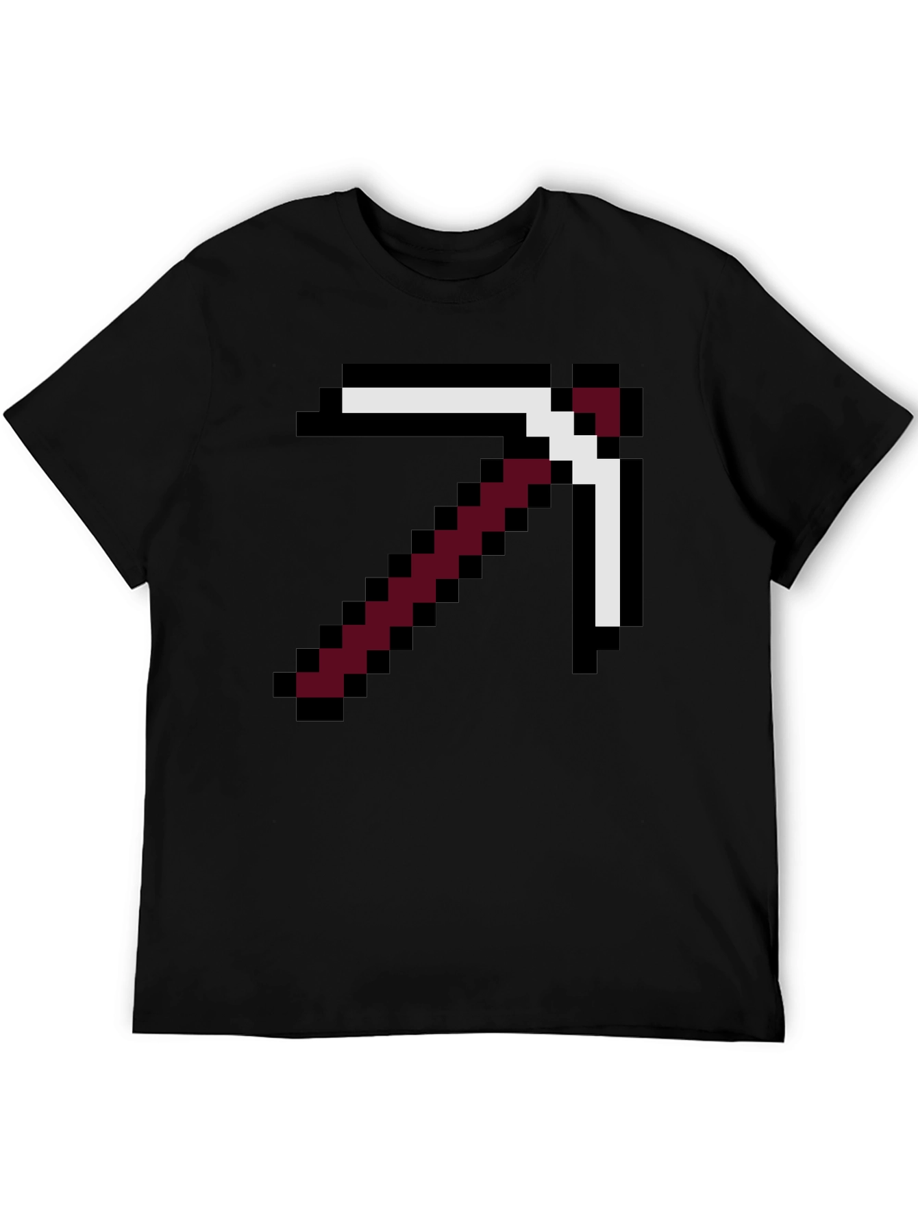 Pixel Pickaxe T-Shirt - Gamer Style