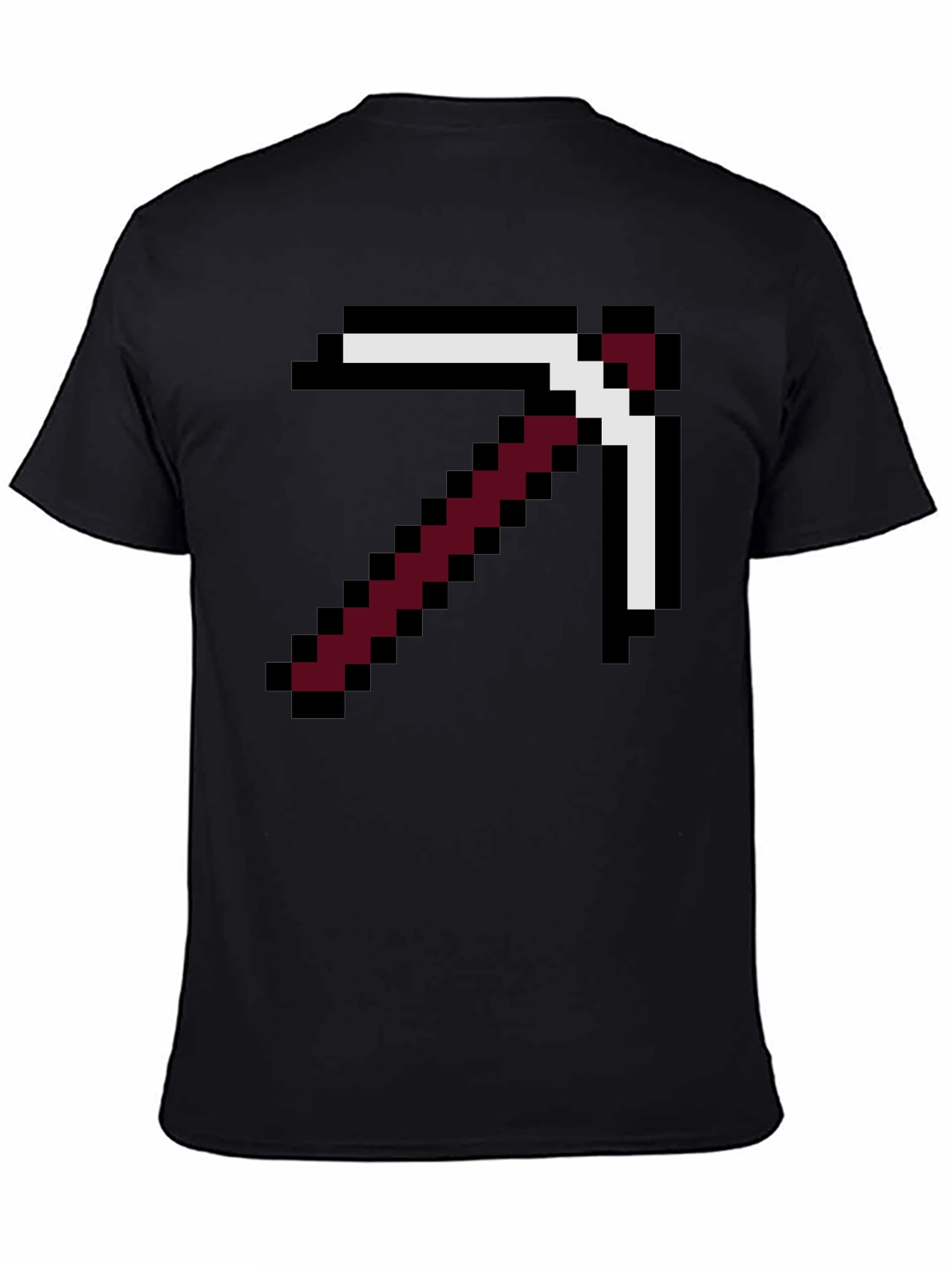 Pixel Pickaxe T-Shirt - Gamer Style