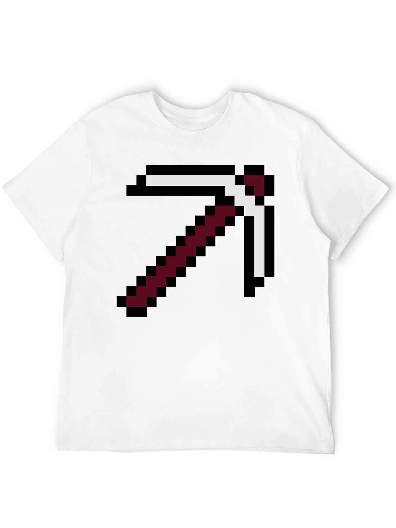 Pixel Pickaxe T-Shirt - Gamer Style