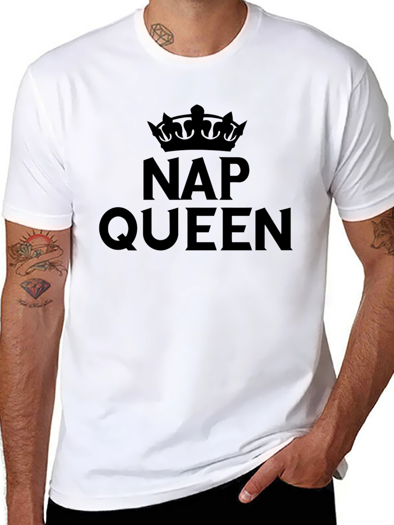 Nap Queen Black T-Shirt