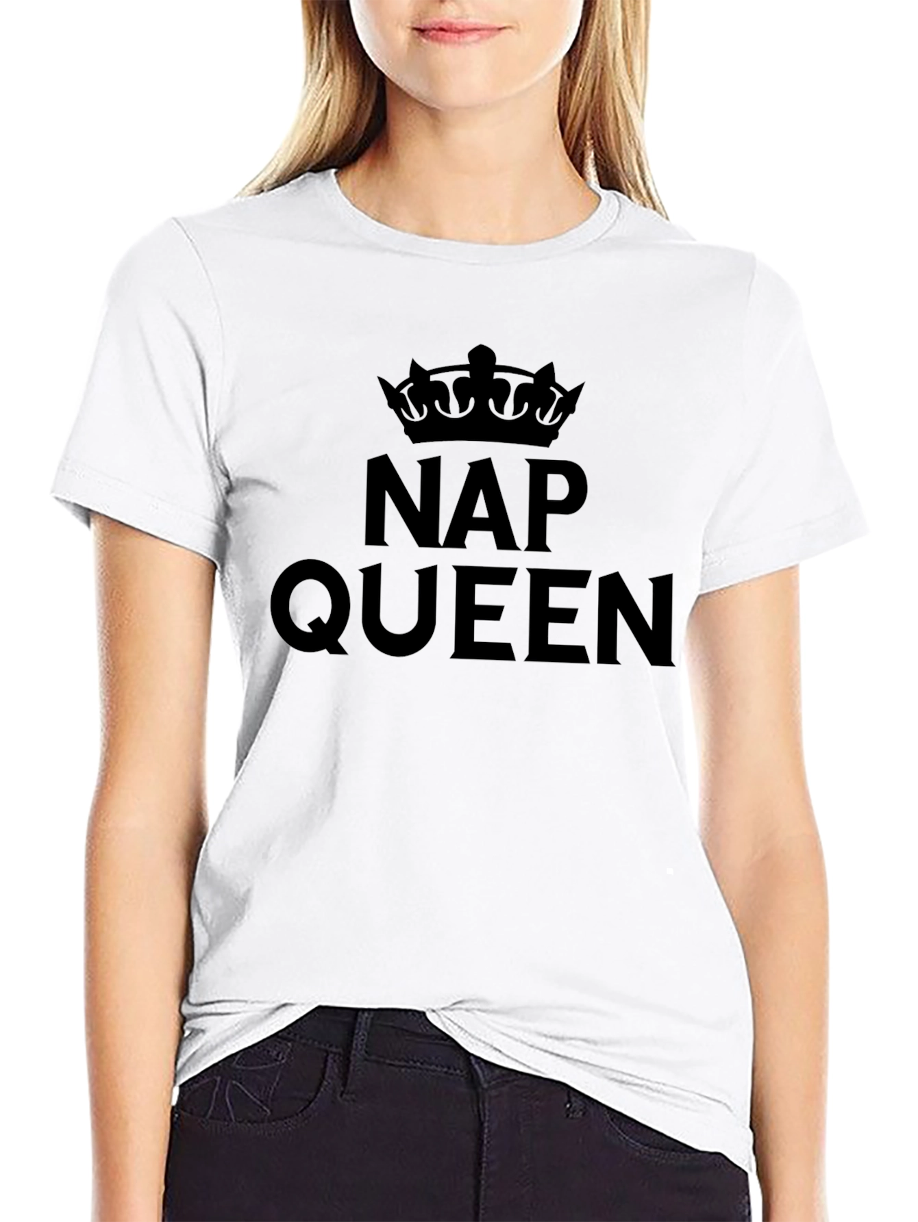 Nap Queen Black T-Shirt