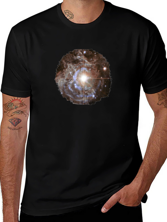 Nebula Graphic Black T-Shirt