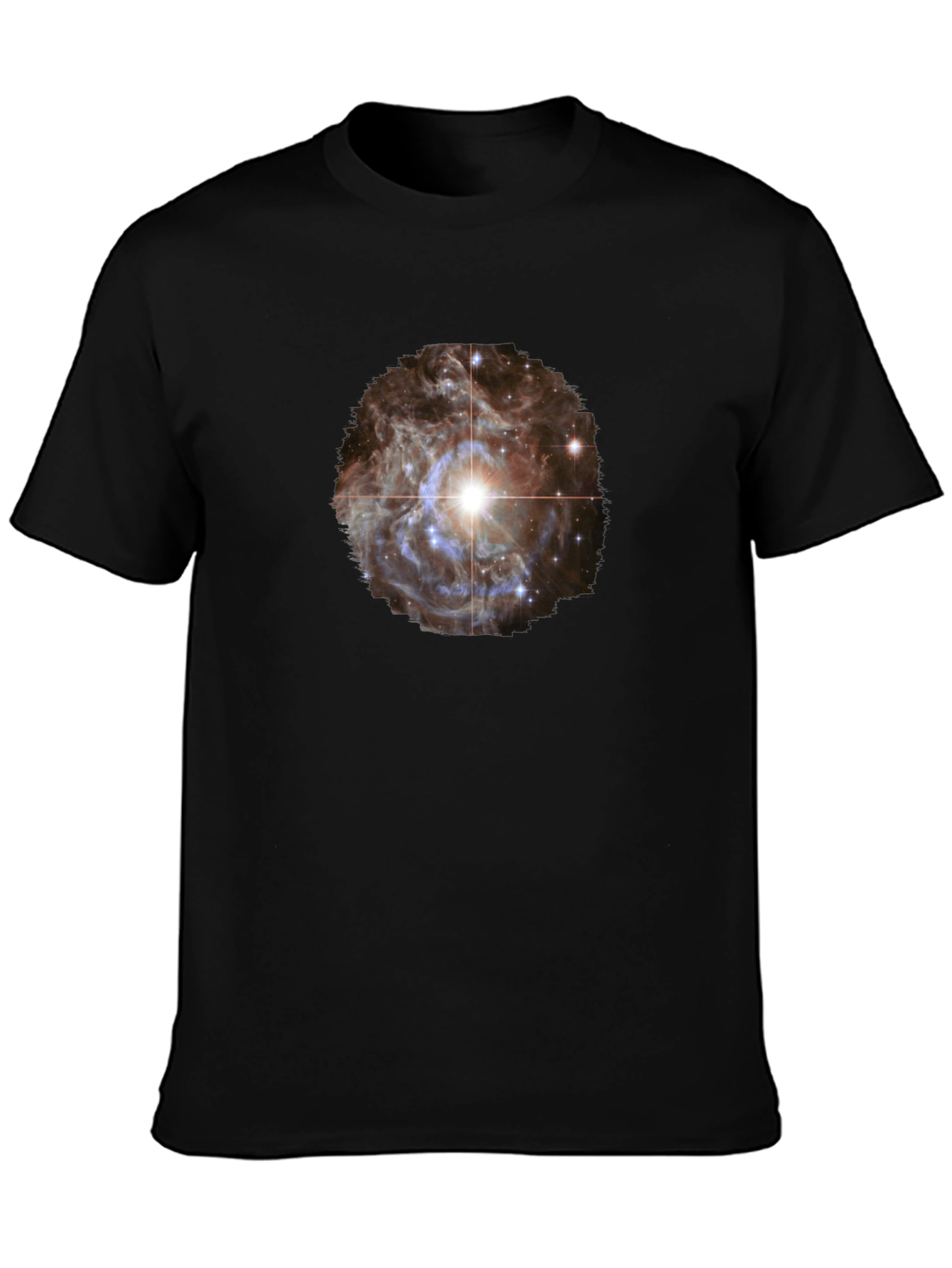 Nebula Graphic Black T-Shirt
