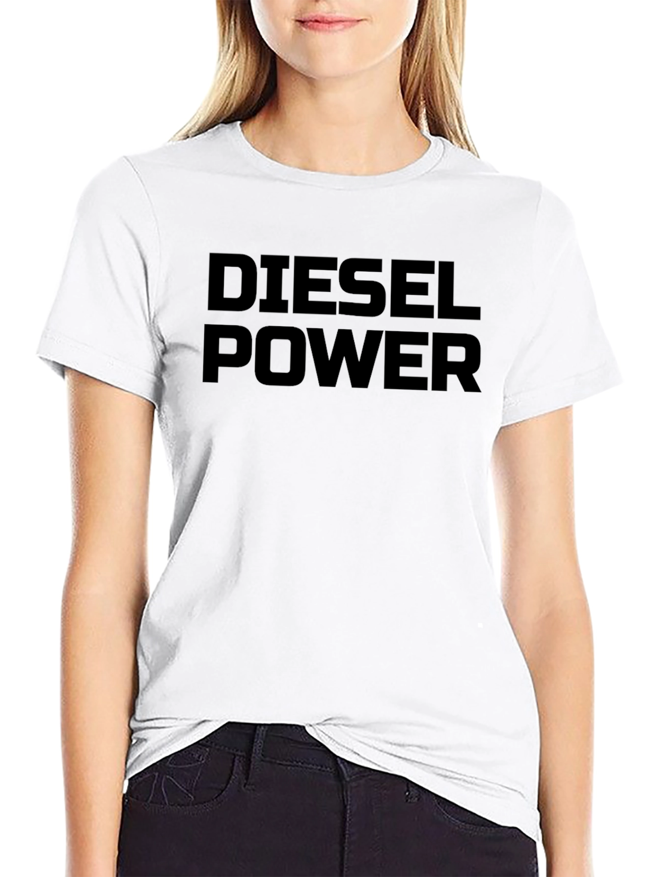 Diesel Power Graphic Tee - Black