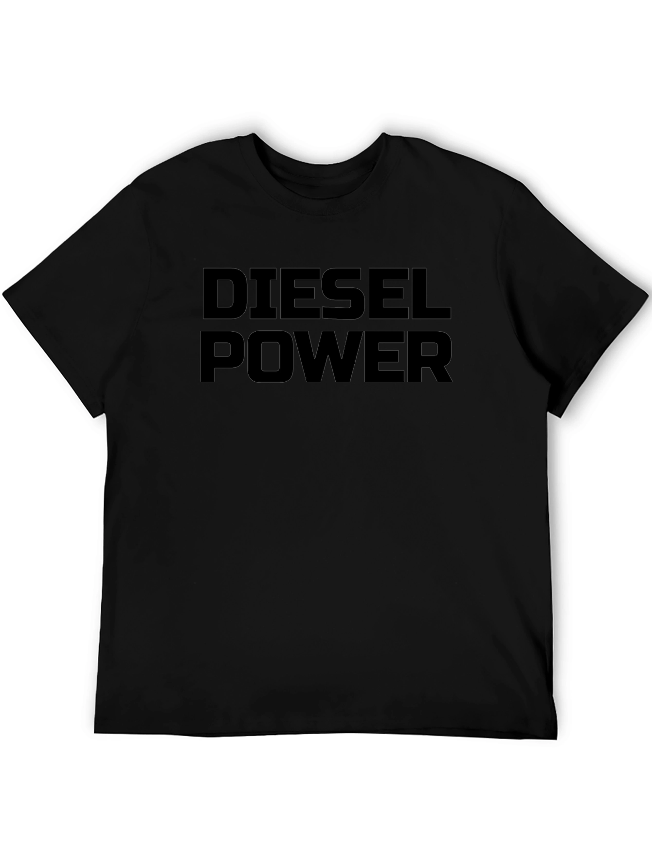 Diesel Power Graphic Tee - Black