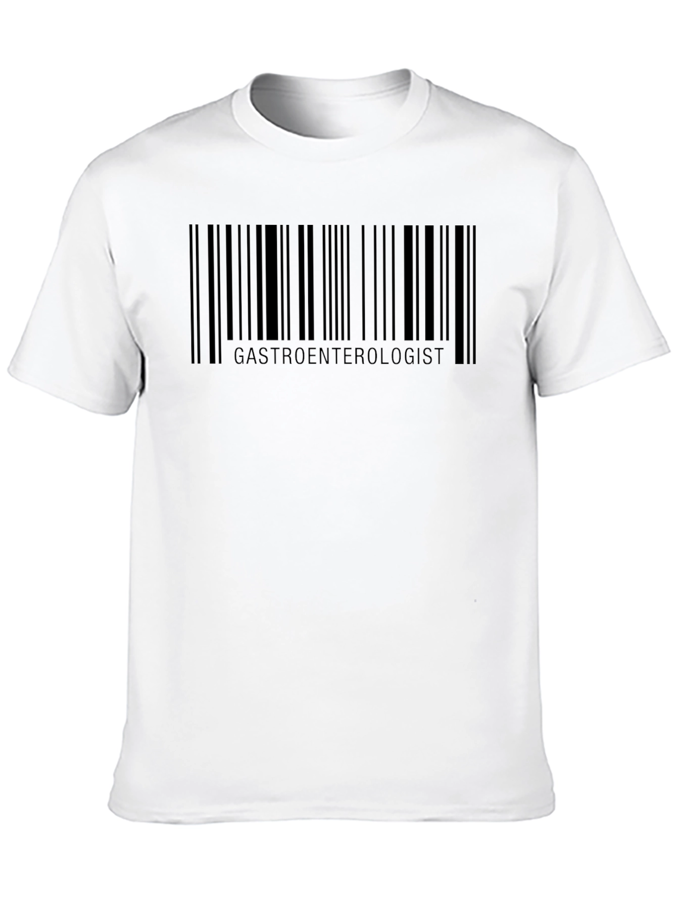 Gastroenterologist Barcode T-Shirt - Unique Medical Humor Tee