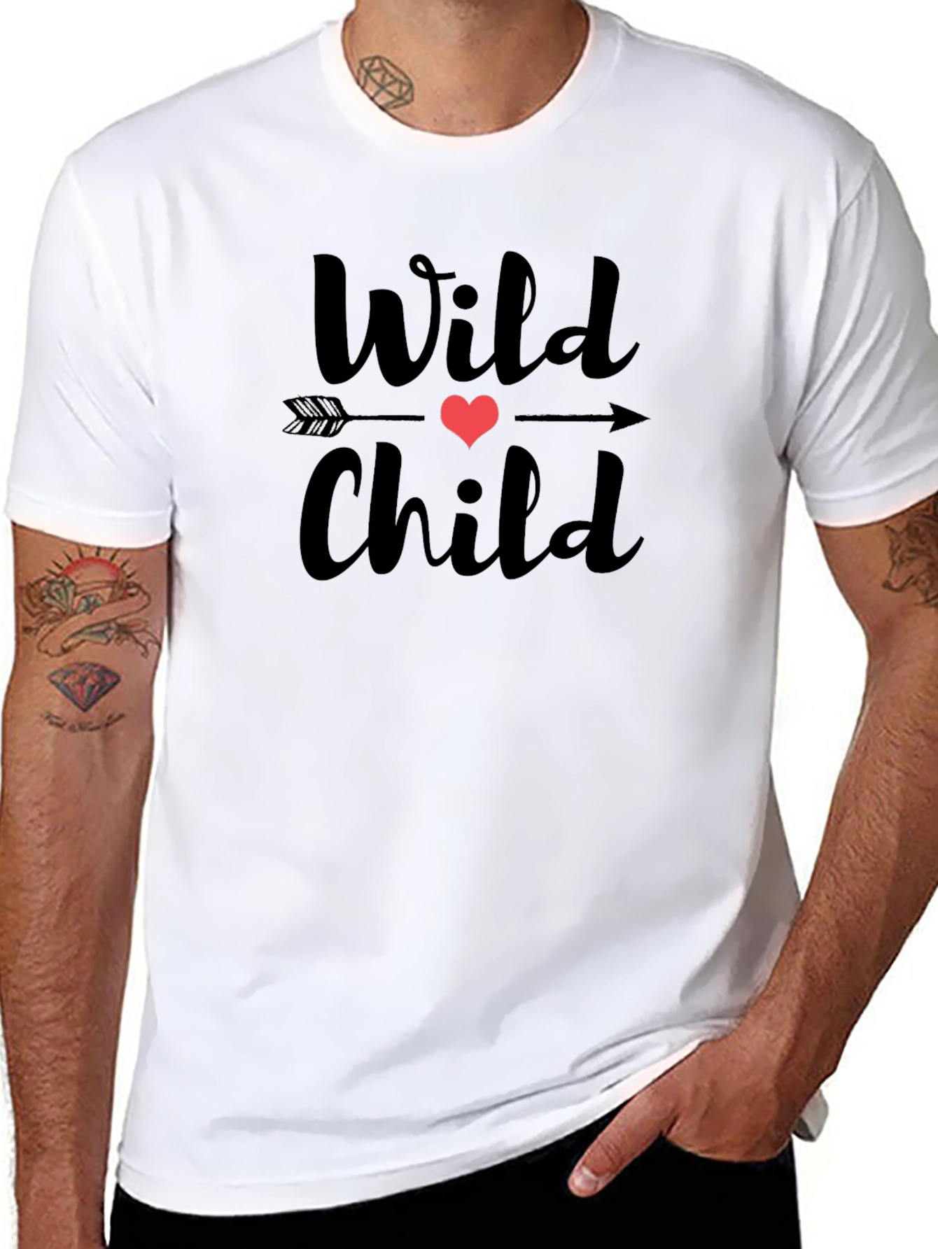Wild Child Graphic T-Shirt - Trendy Casual Tee