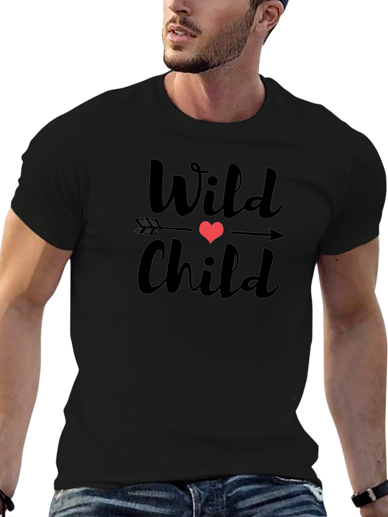Wild Child Graphic T-Shirt - Trendy Casual Tee