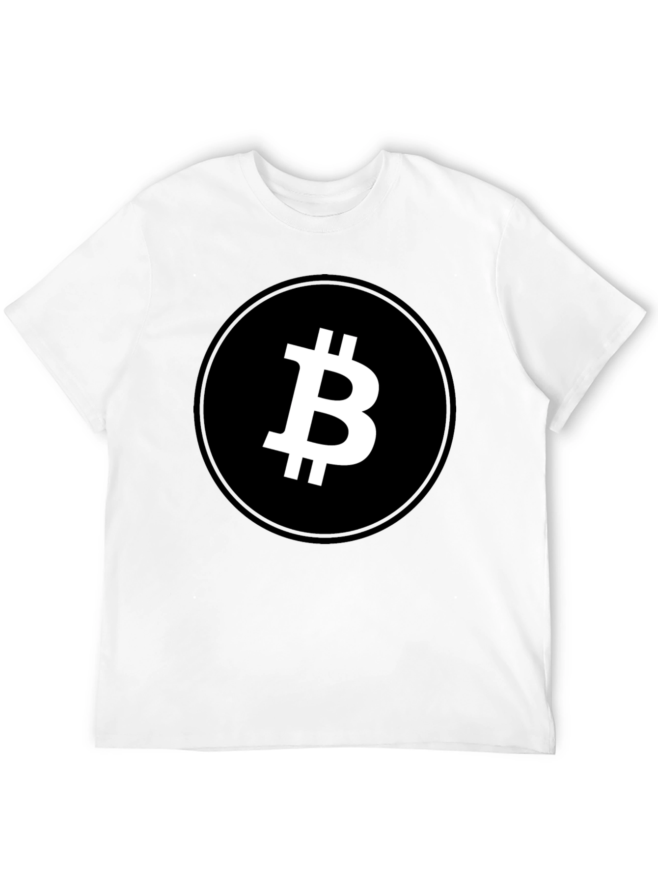 Bitcoin Logo Graphic Tee - Crypto Currency T-Shirt