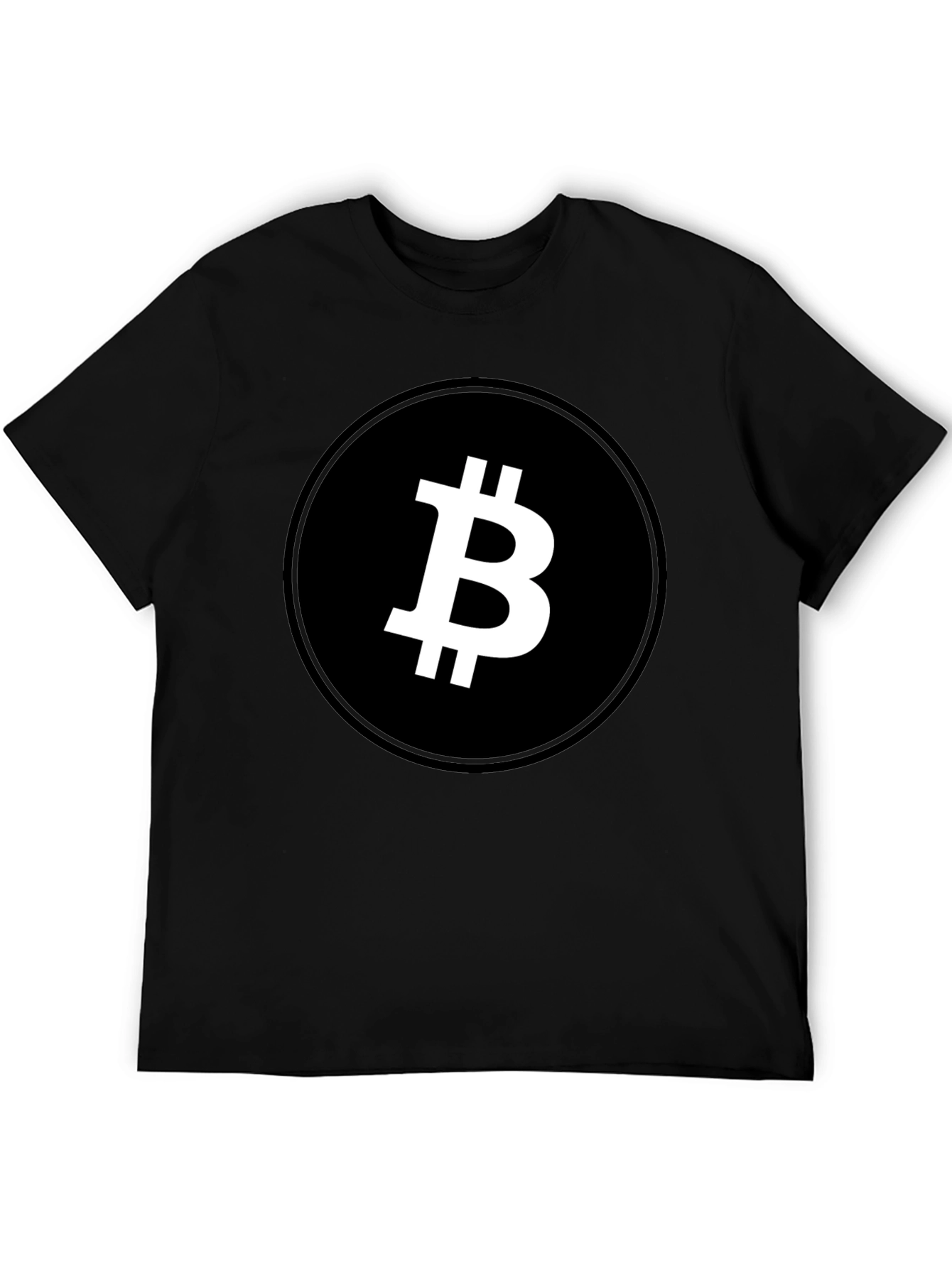 Bitcoin Logo Graphic Tee - Crypto Currency T-Shirt