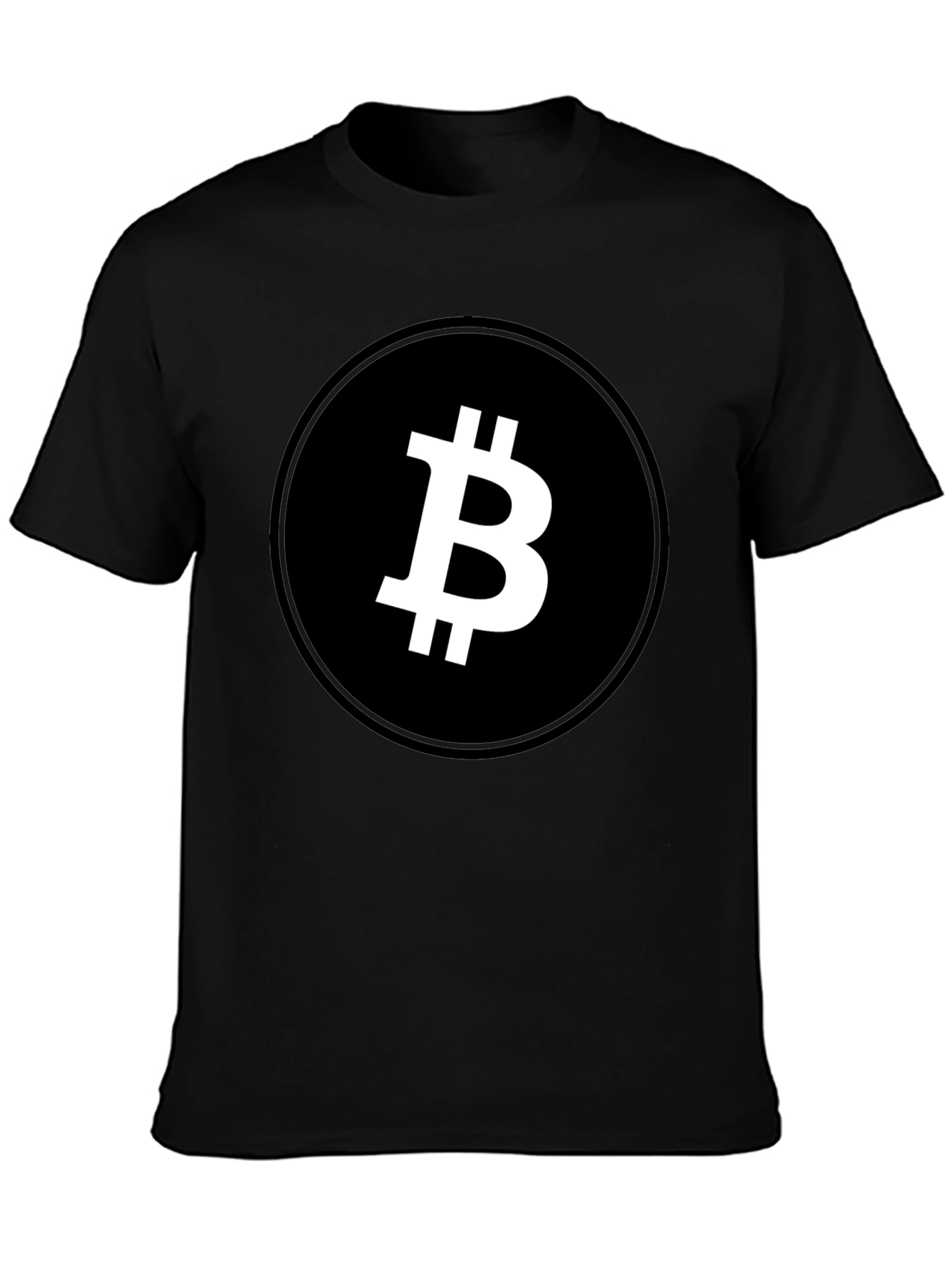 Bitcoin Logo Graphic Tee - Crypto Currency T-Shirt