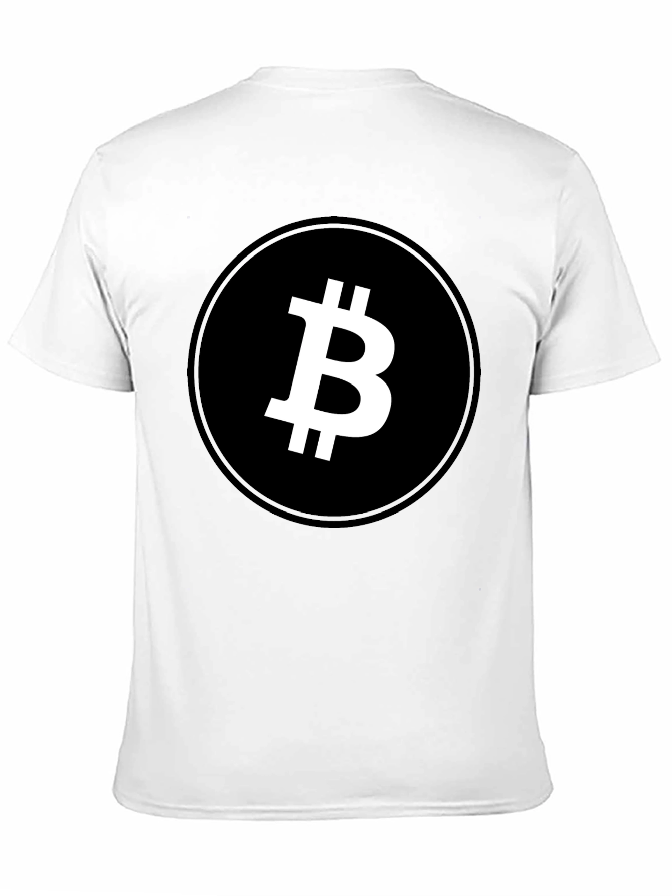 Bitcoin Logo Graphic Tee - Crypto Currency T-Shirt