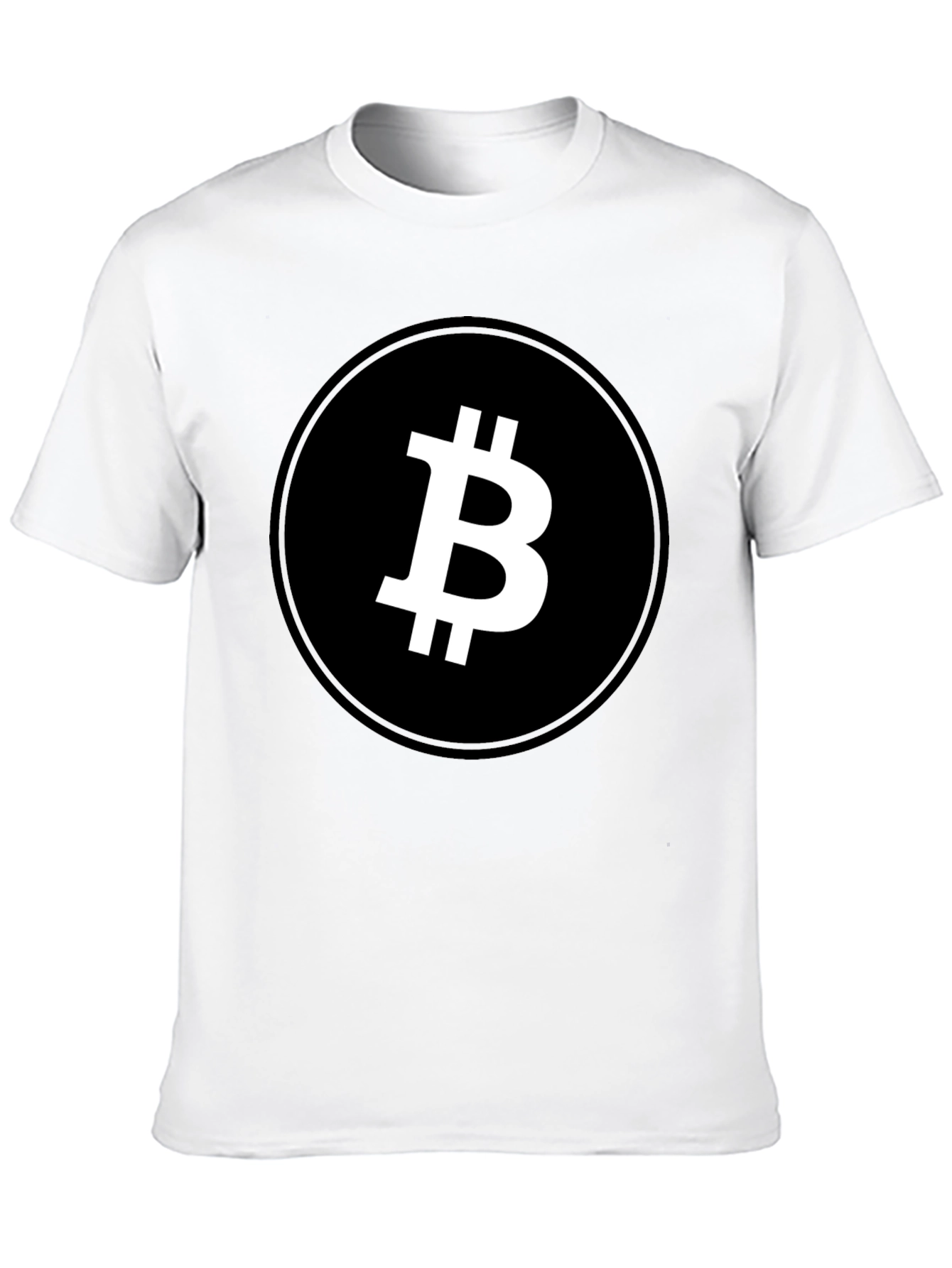 Bitcoin Logo Graphic Tee - Crypto Currency T-Shirt