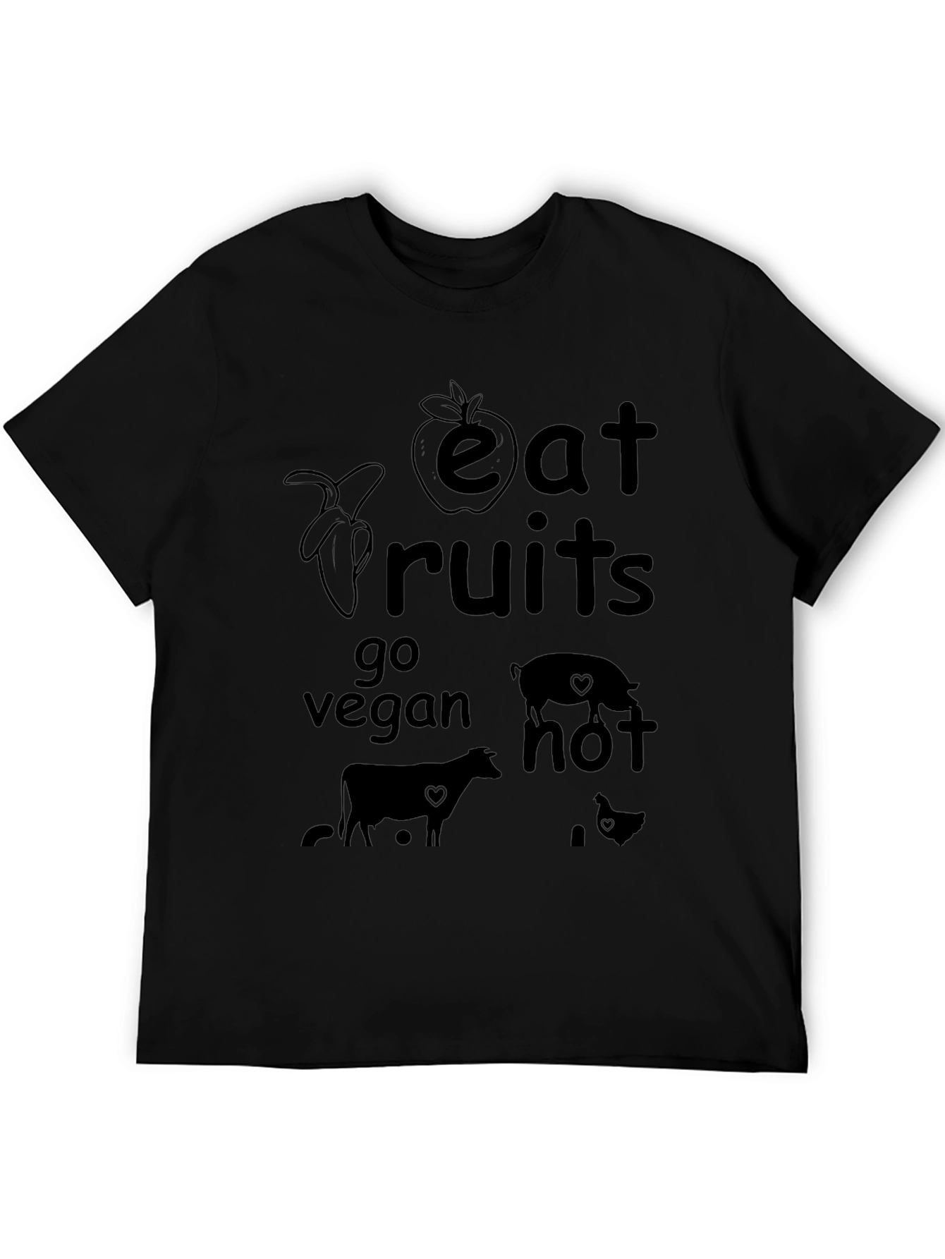 Eat Fruits Go Vegan T-Shirt