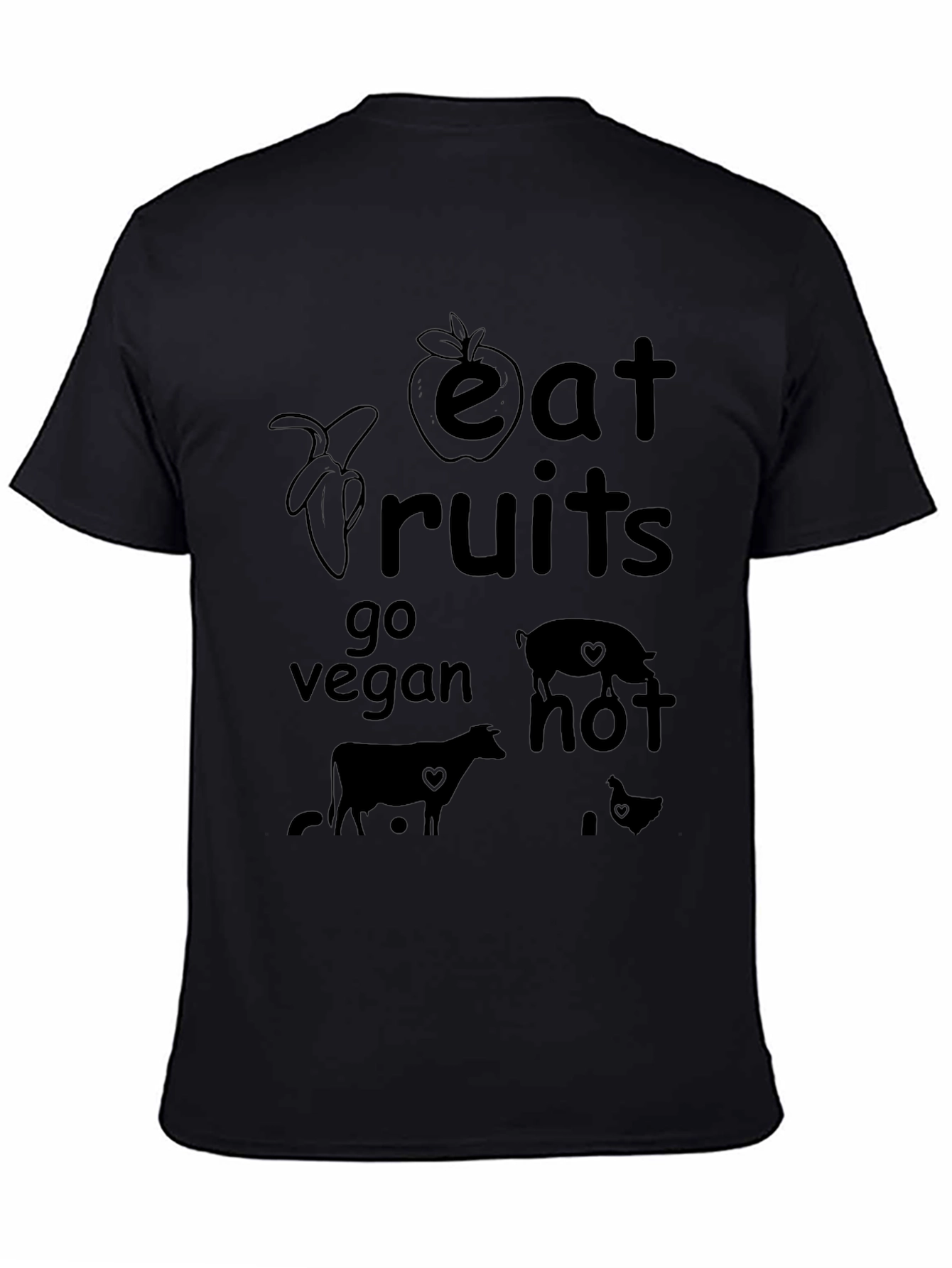 Eat Fruits Go Vegan T-Shirt