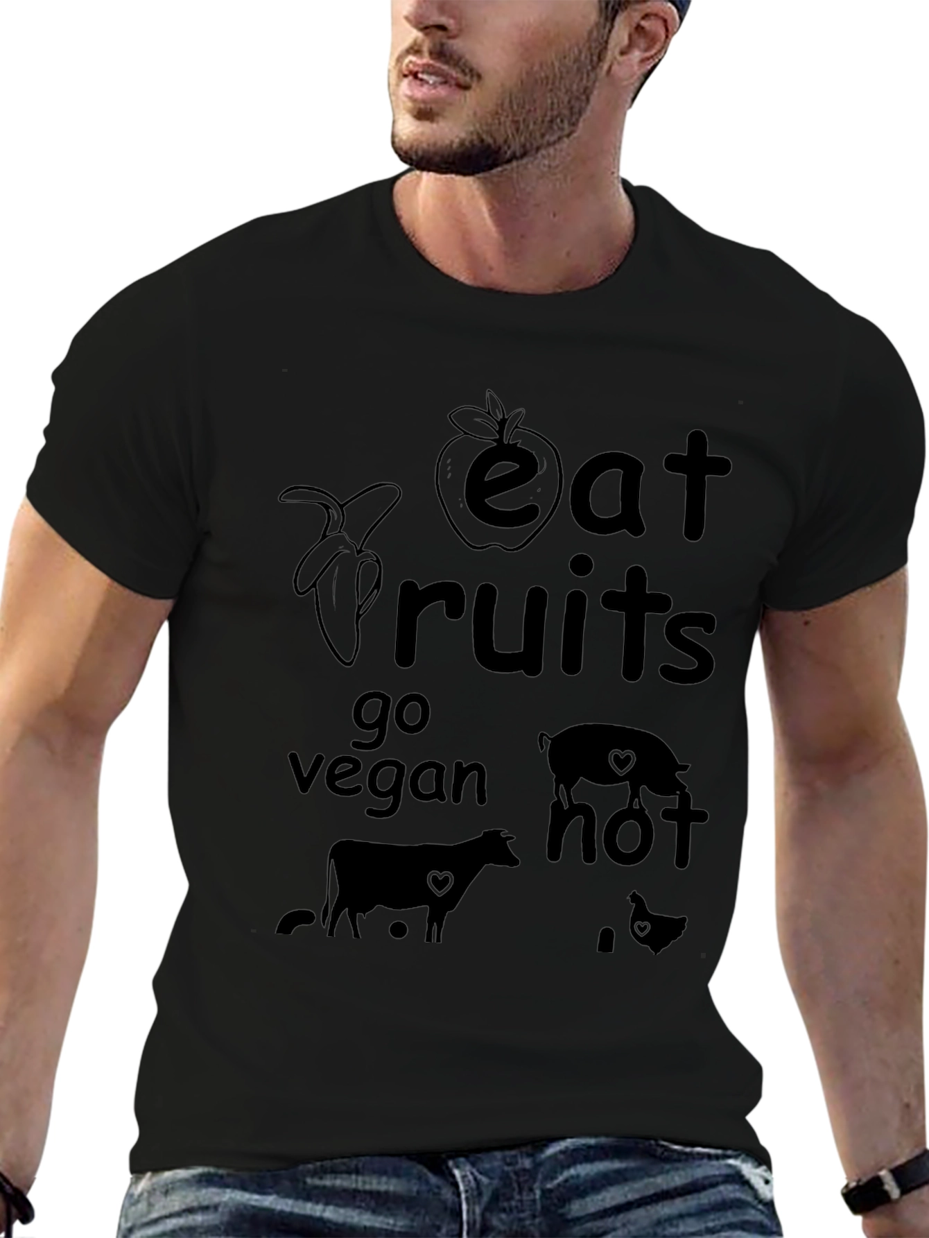 Eat Fruits Go Vegan T-Shirt