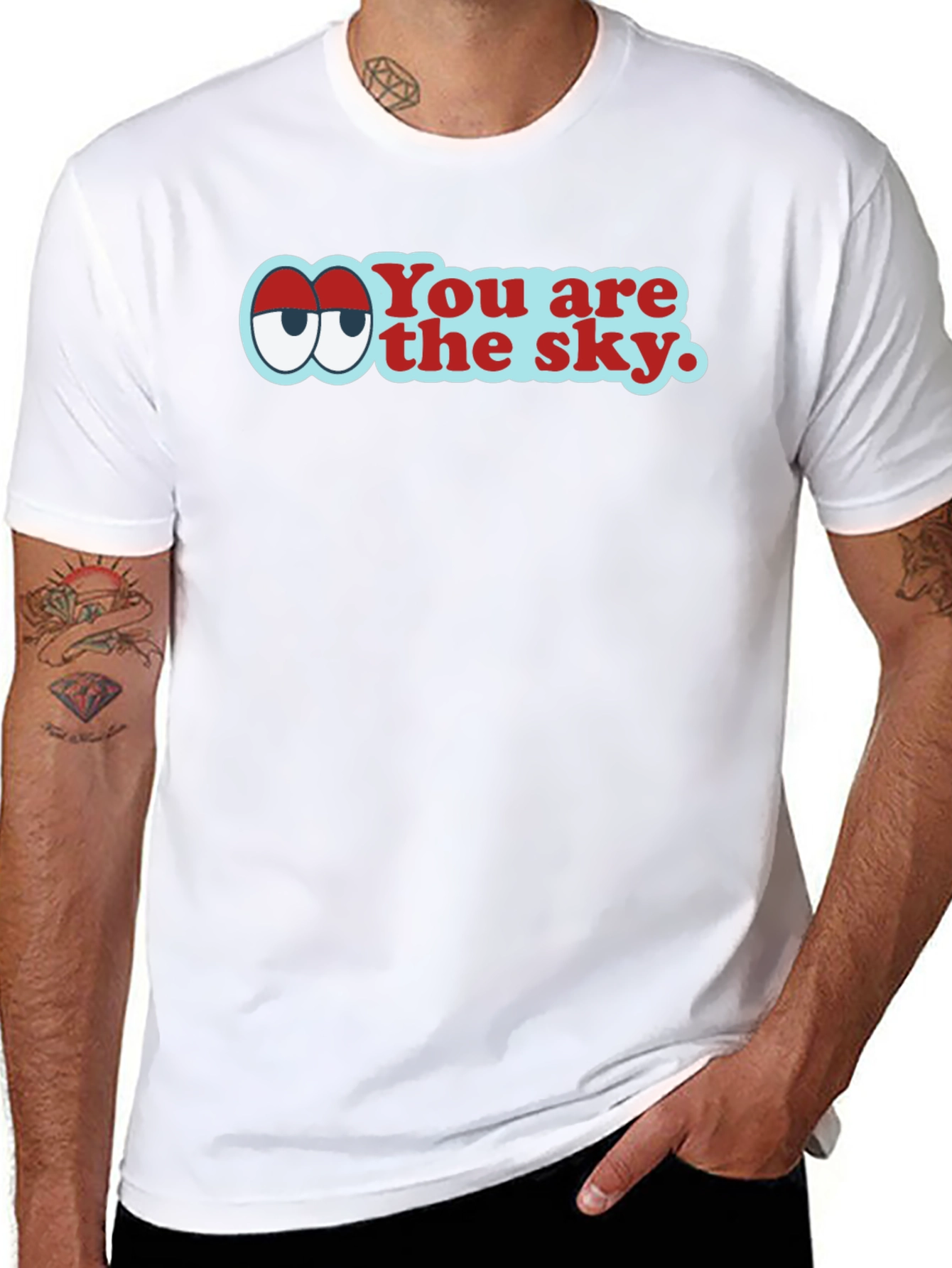 You Are the Sky Graphic Tee - Relaxed Fit