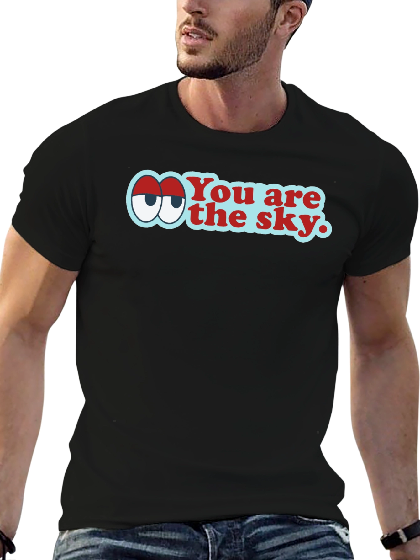 You Are the Sky Graphic Tee - Relaxed Fit