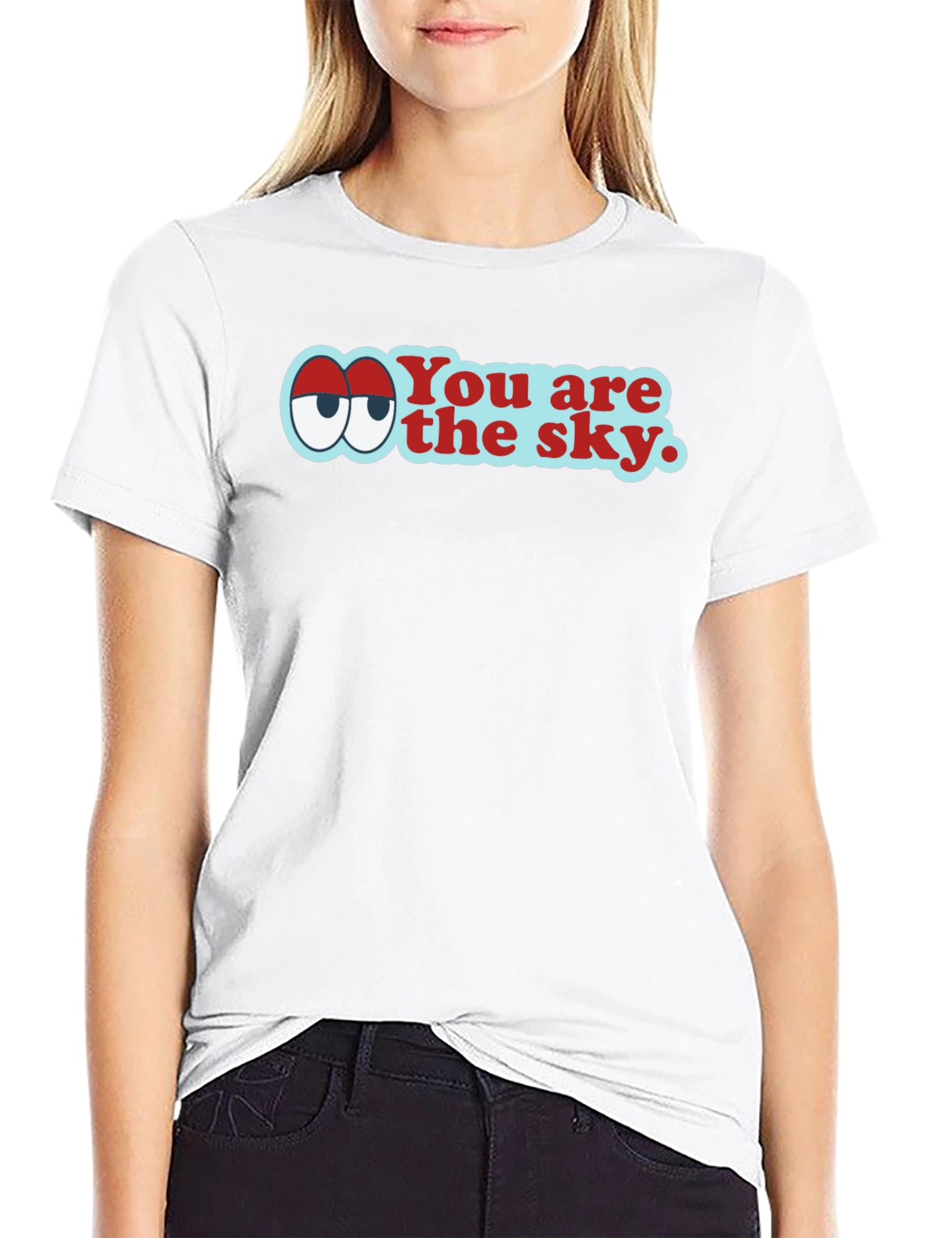 You Are the Sky Graphic Tee - Relaxed Fit