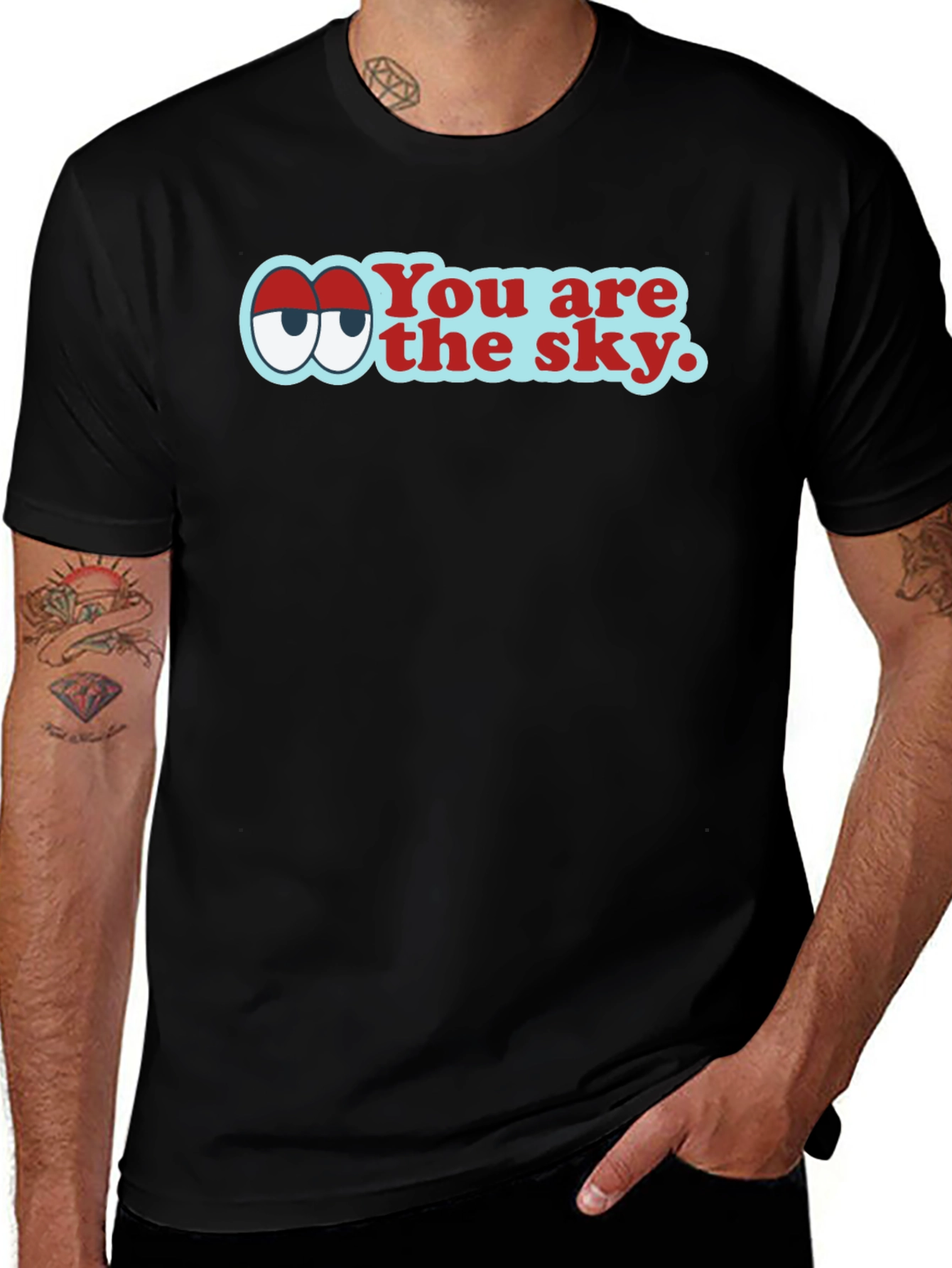 You Are the Sky Graphic Tee - Relaxed Fit