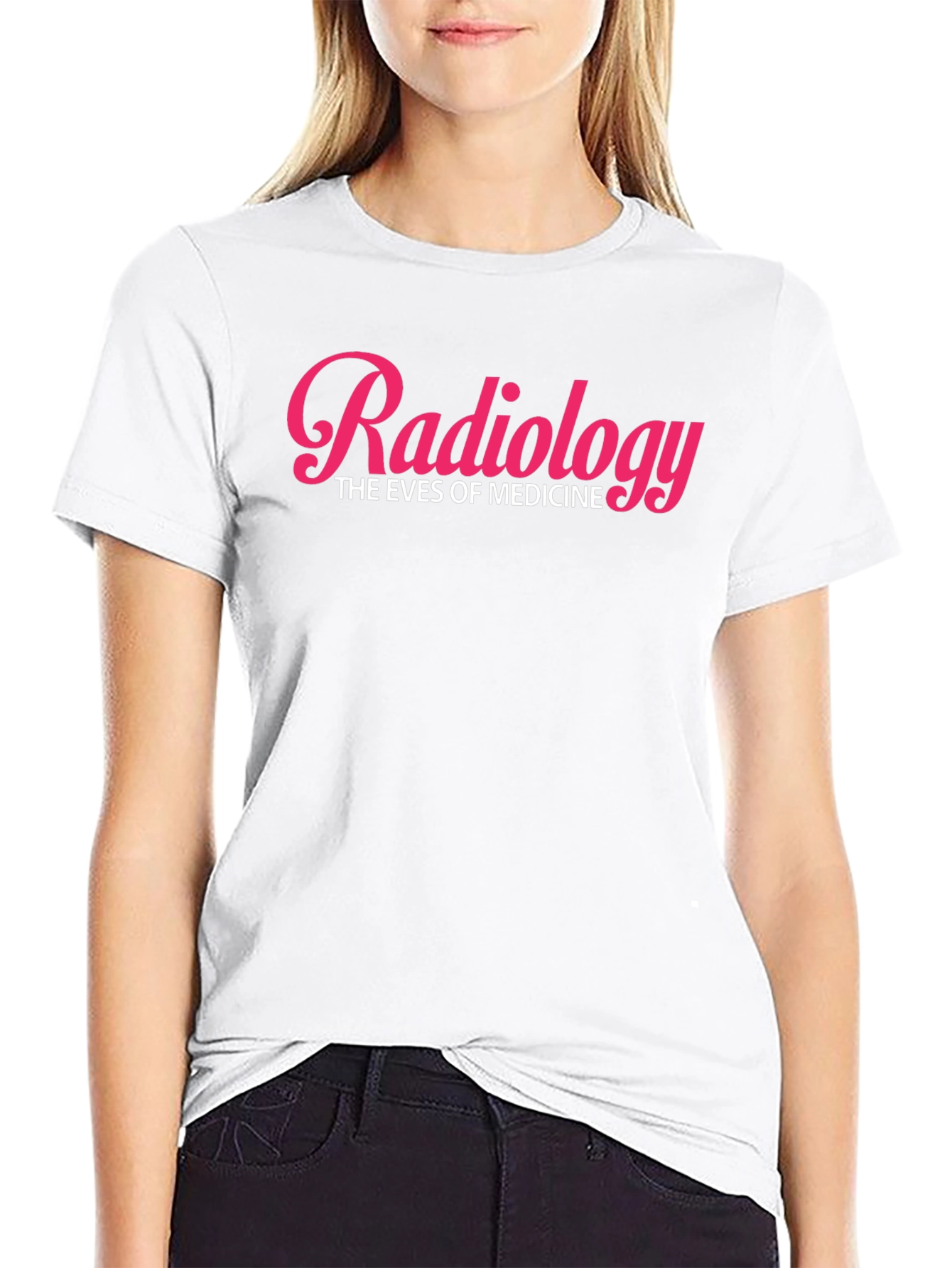 Radiology: The Eyes of Medicine - Black T-Shirt