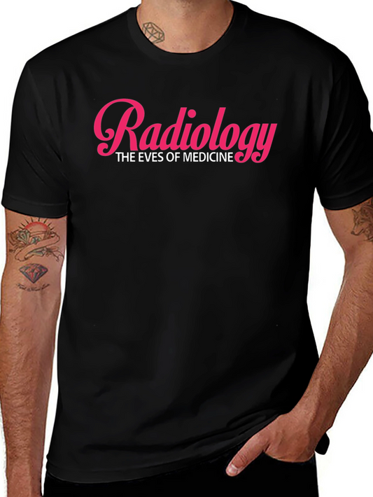 Radiology: The Eyes of Medicine - Black T-Shirt