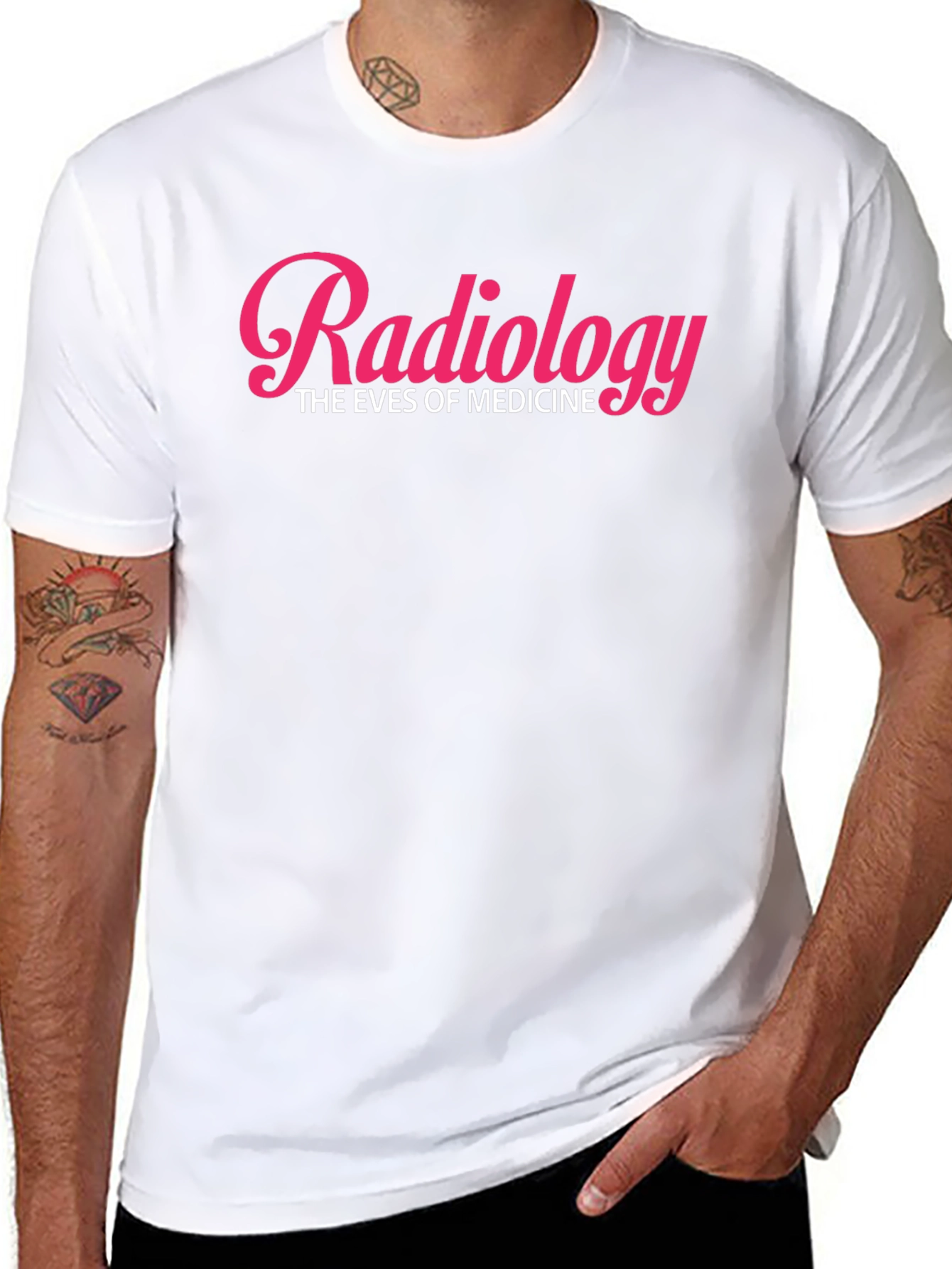 Radiology: The Eyes of Medicine - Black T-Shirt