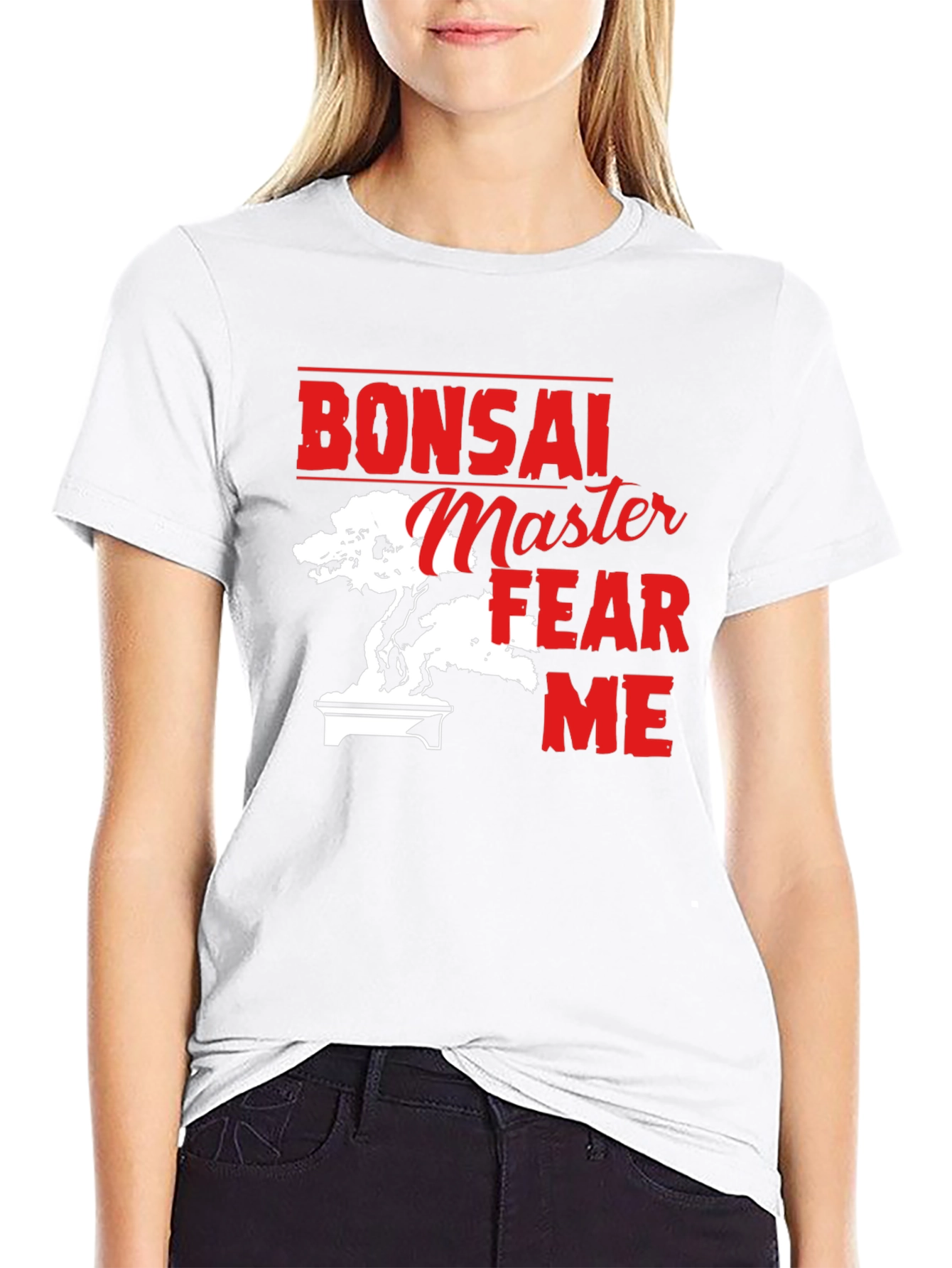Bonsai Master T-Shirt - Fear Me Design
