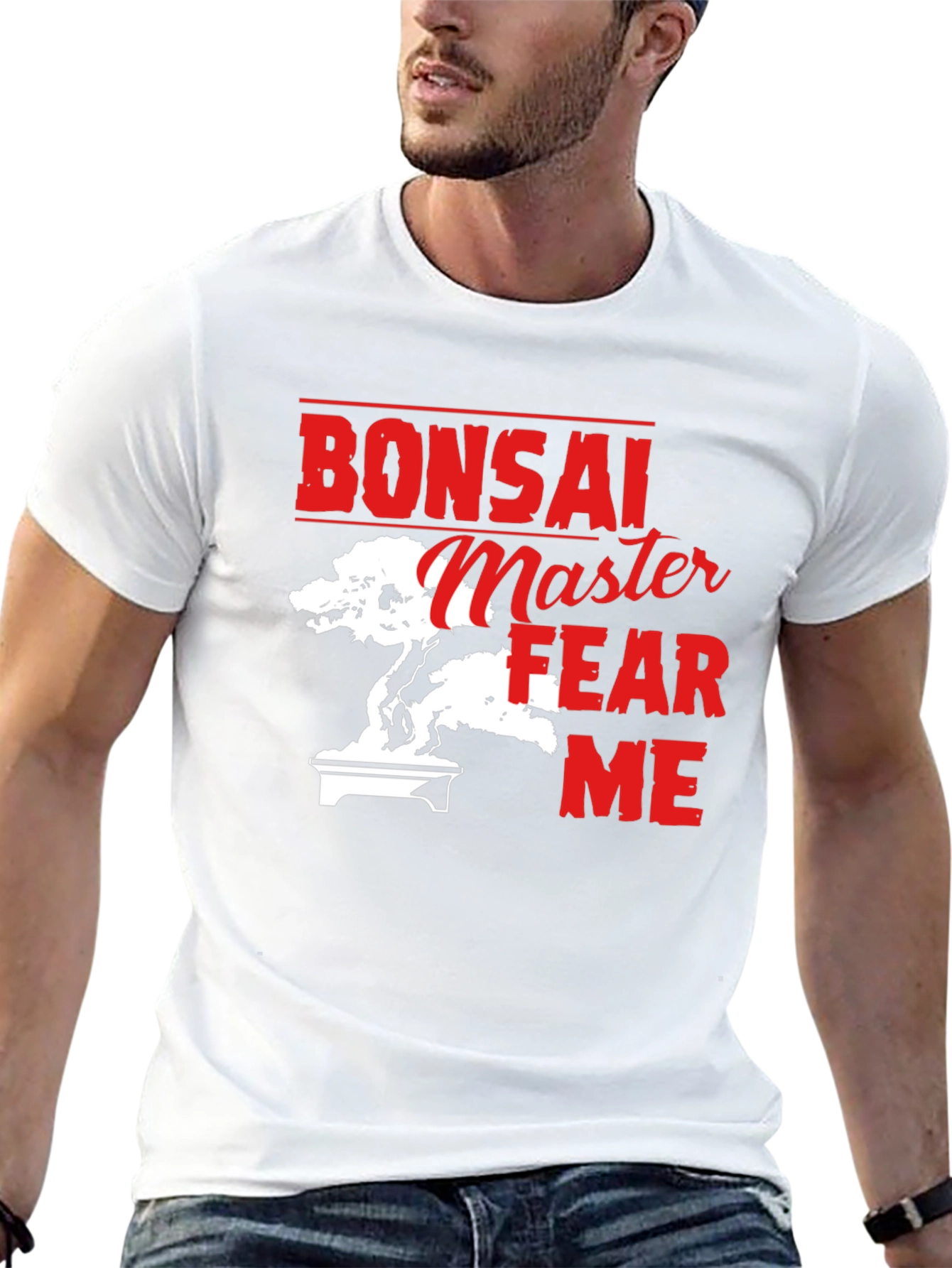 Bonsai Master T-Shirt - Fear Me Design