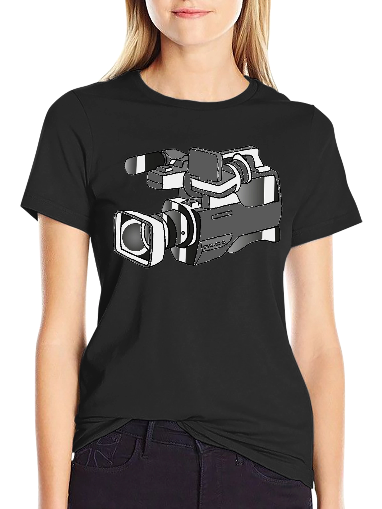 Camera Graphic Tee - Filmmaker Style