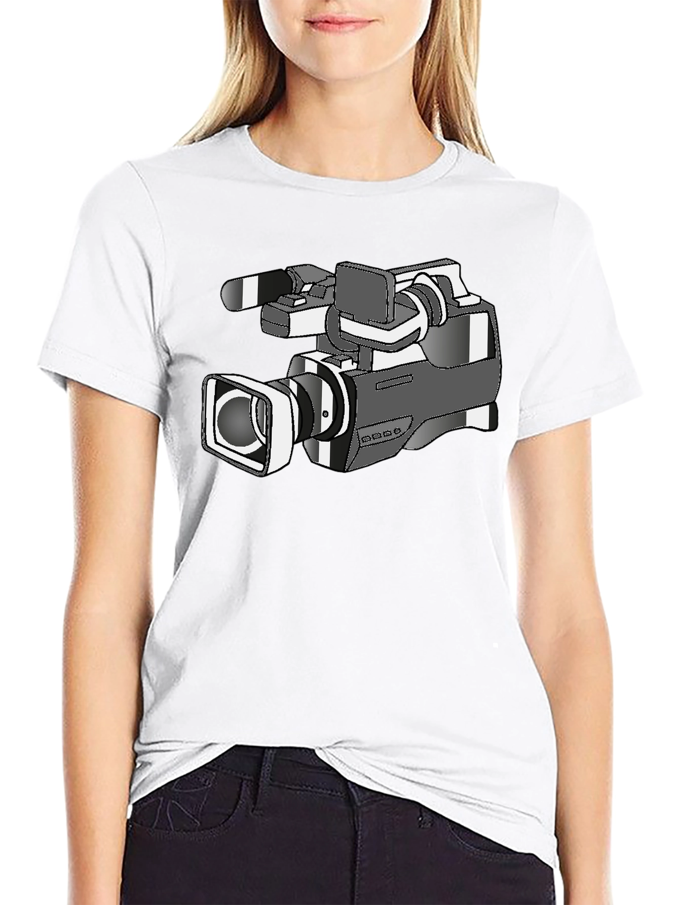 Camera Graphic Tee - Filmmaker Style