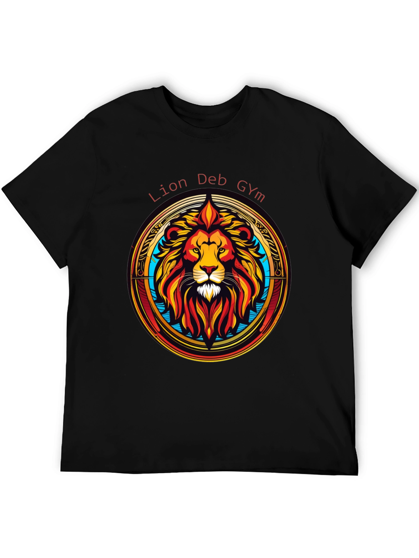 Lion Deb Gym T-Shirt - Stylish Graphic Tee