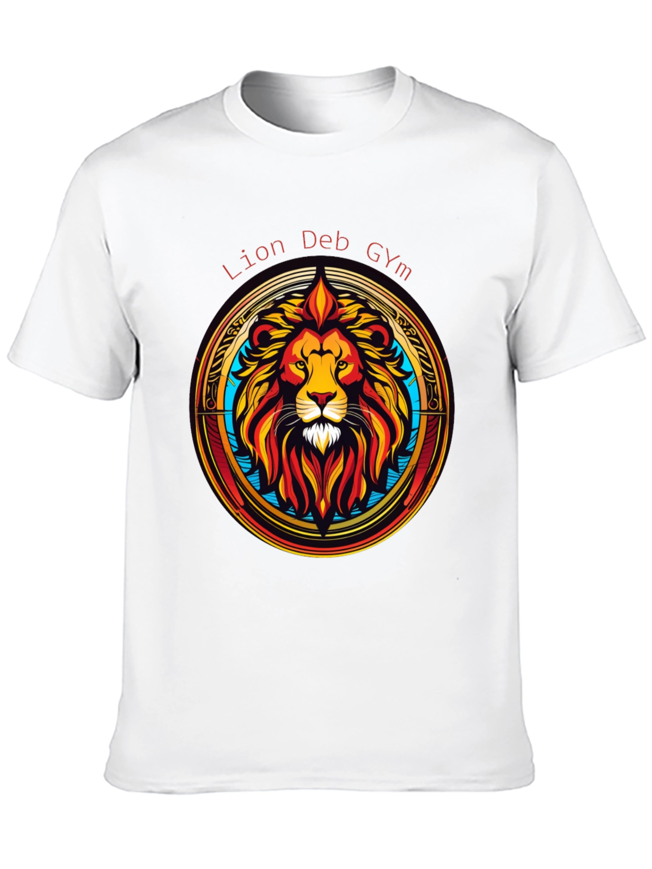 Lion Deb Gym T-Shirt - Stylish Graphic Tee