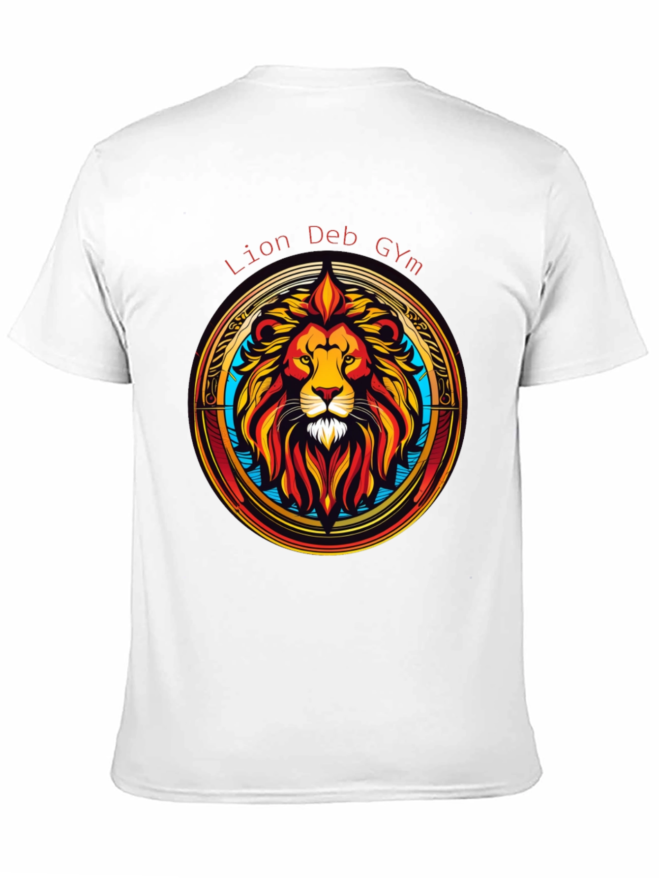 Lion Deb Gym T-Shirt - Stylish Graphic Tee