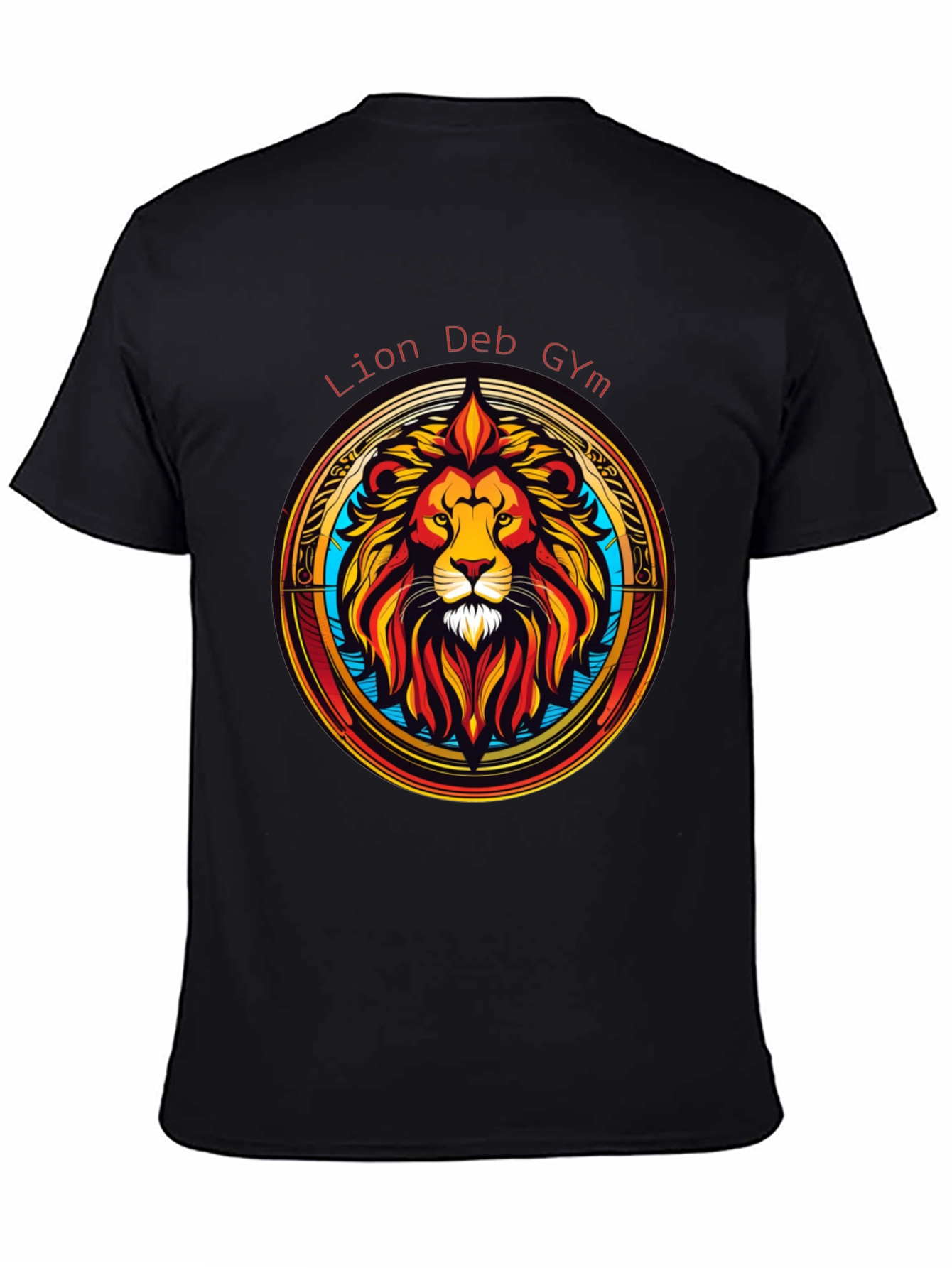 Lion Deb Gym T-Shirt - Stylish Graphic Tee