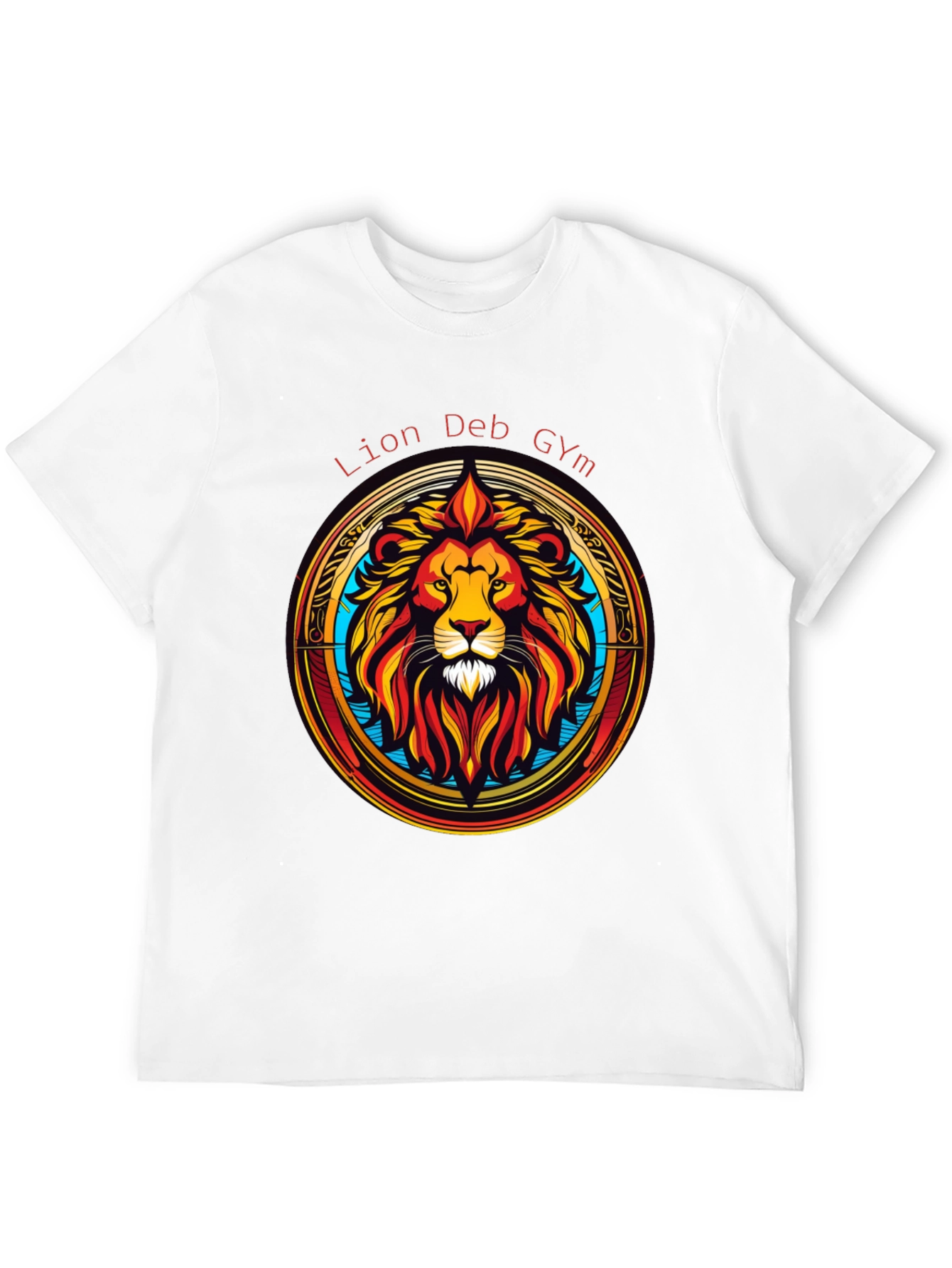 Lion Deb Gym T-Shirt - Stylish Graphic Tee