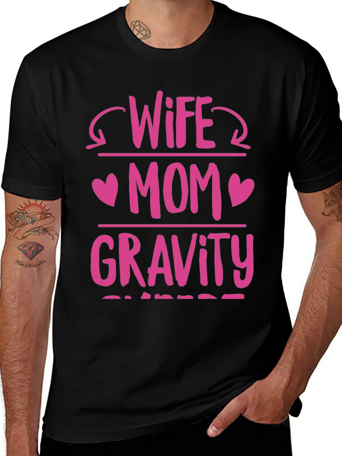 Wife Mom Gravity T-Shirt
